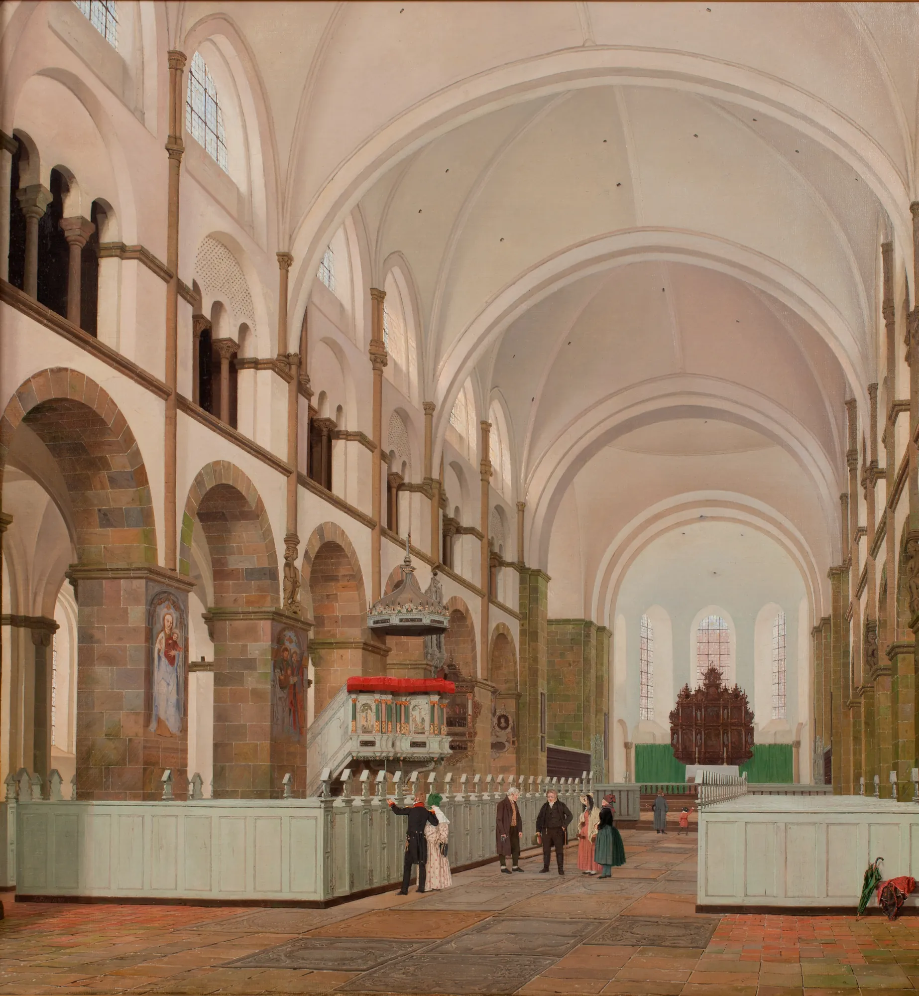 Interior of Ribe Cathedral