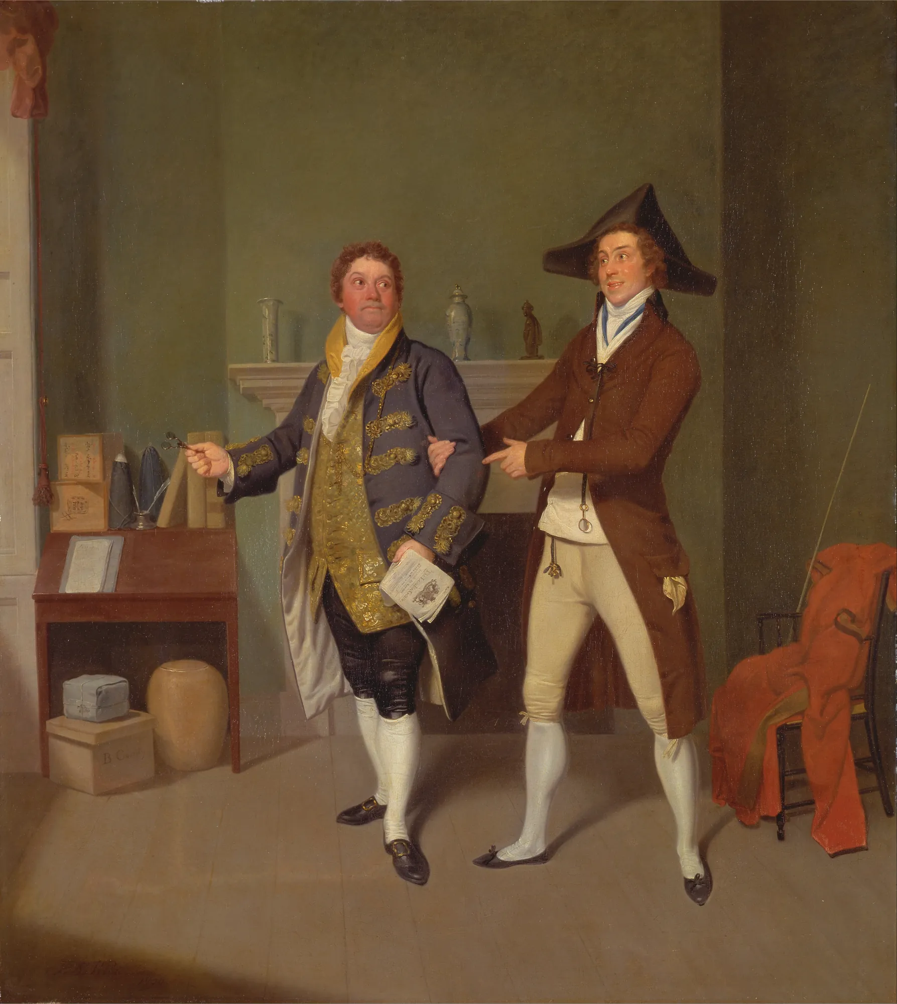 John Quick and John Fawcett in The Way to Get Married