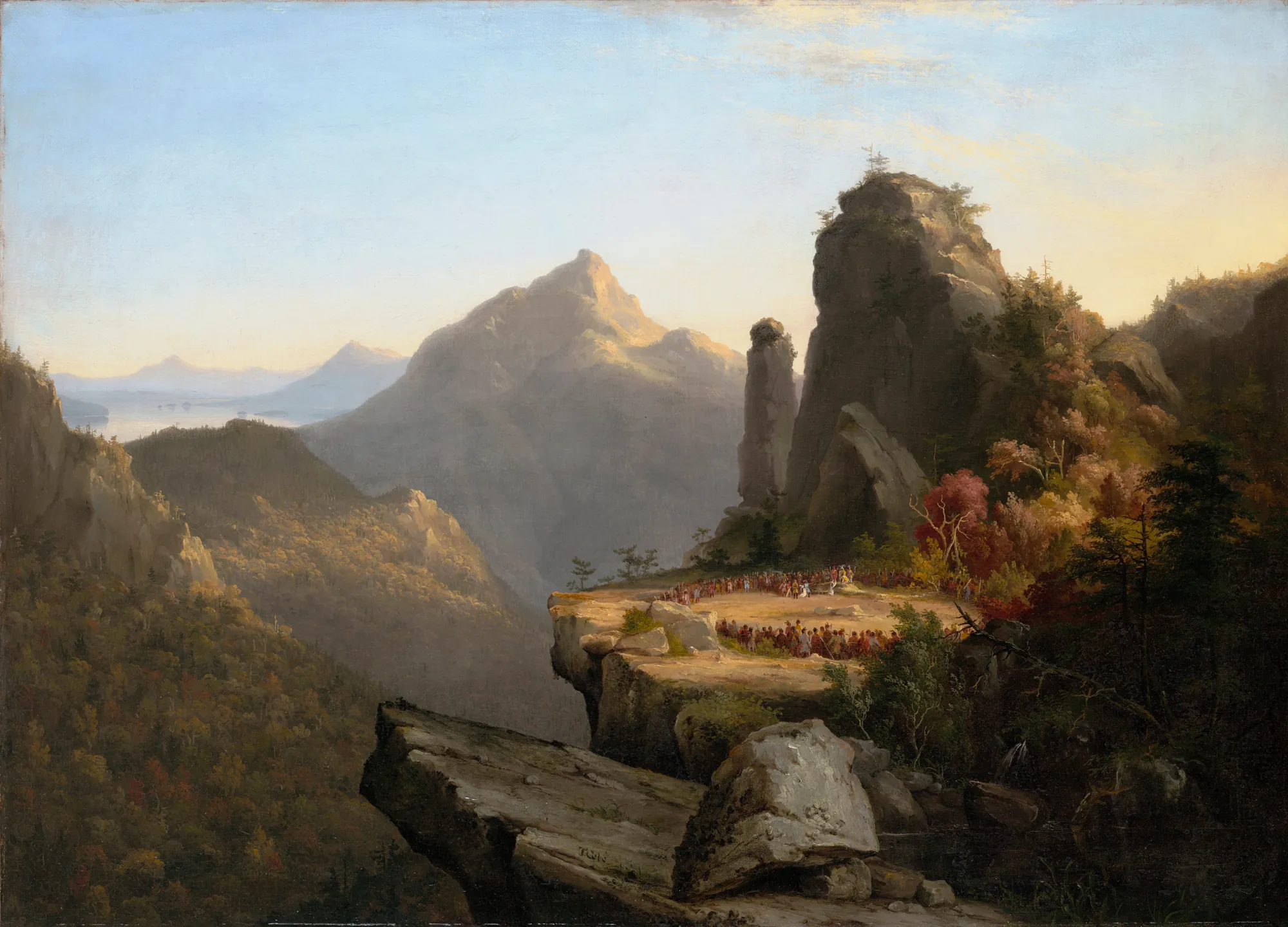 Scene from “The Last of the Mohicans”