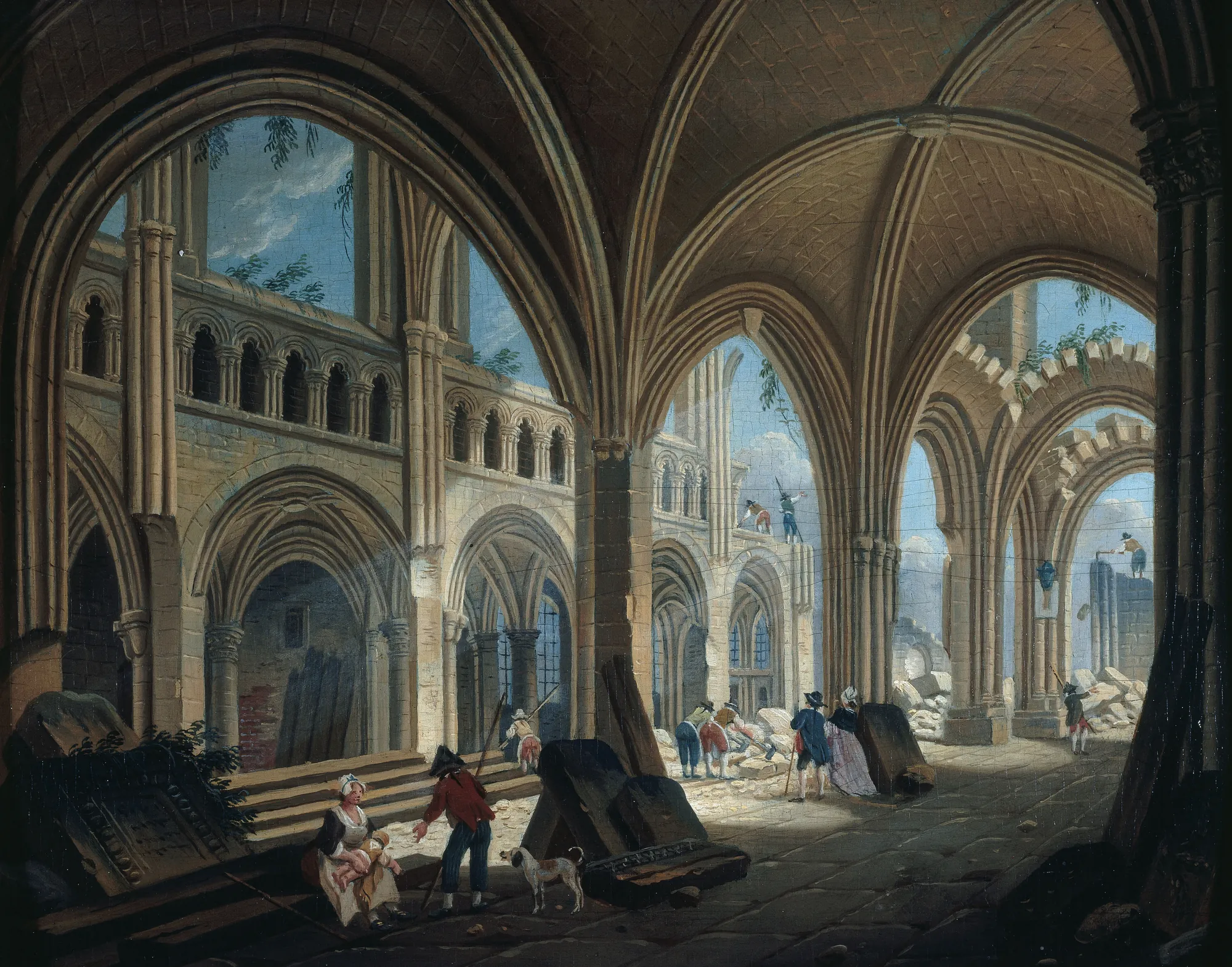 Demolition of the Church of Saint-Jean-en-Grève