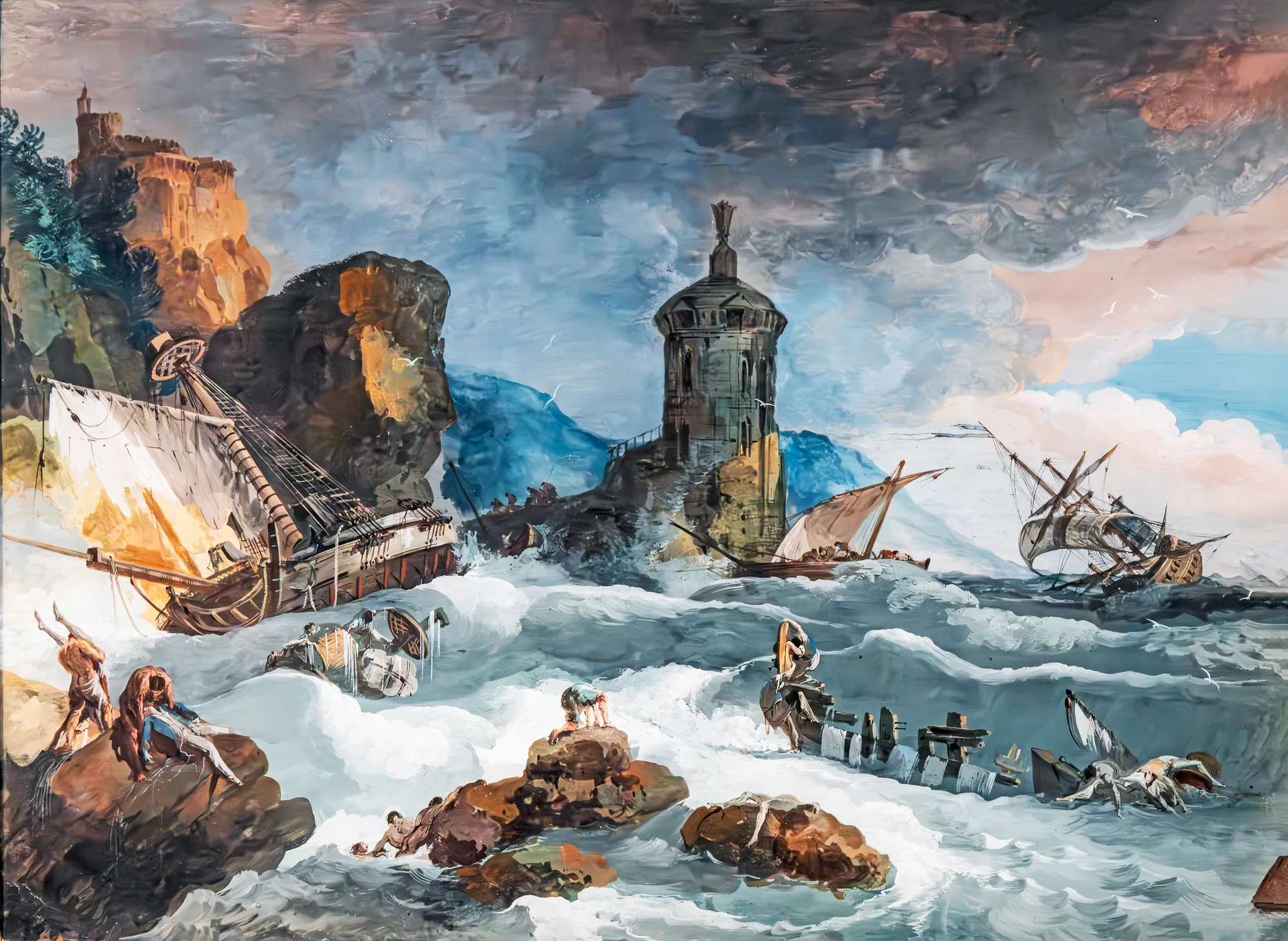 Storm with Shipwreck