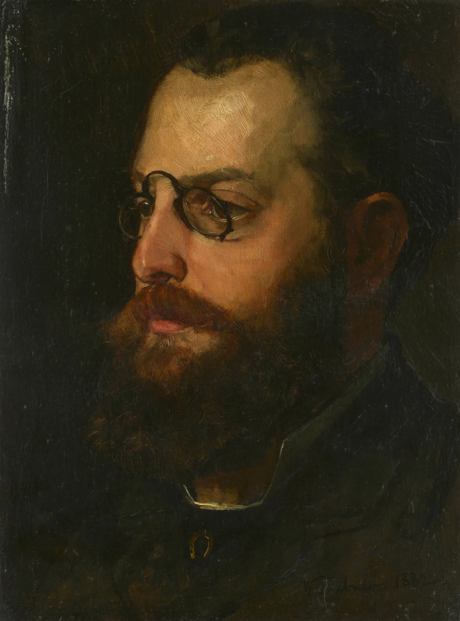 Portrait of the Poet Felix Philippi