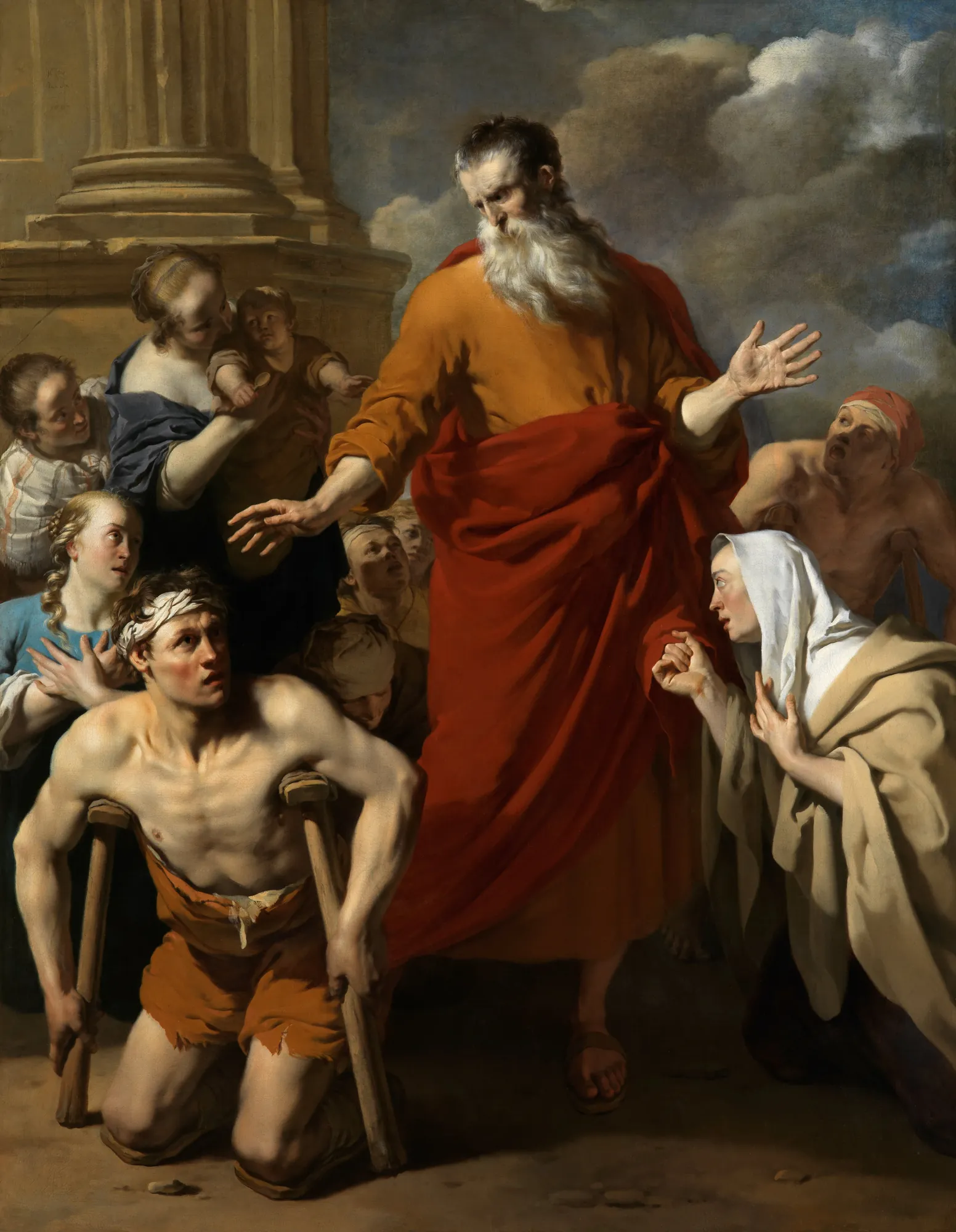 St Paul Healing the Cripple at Lystra