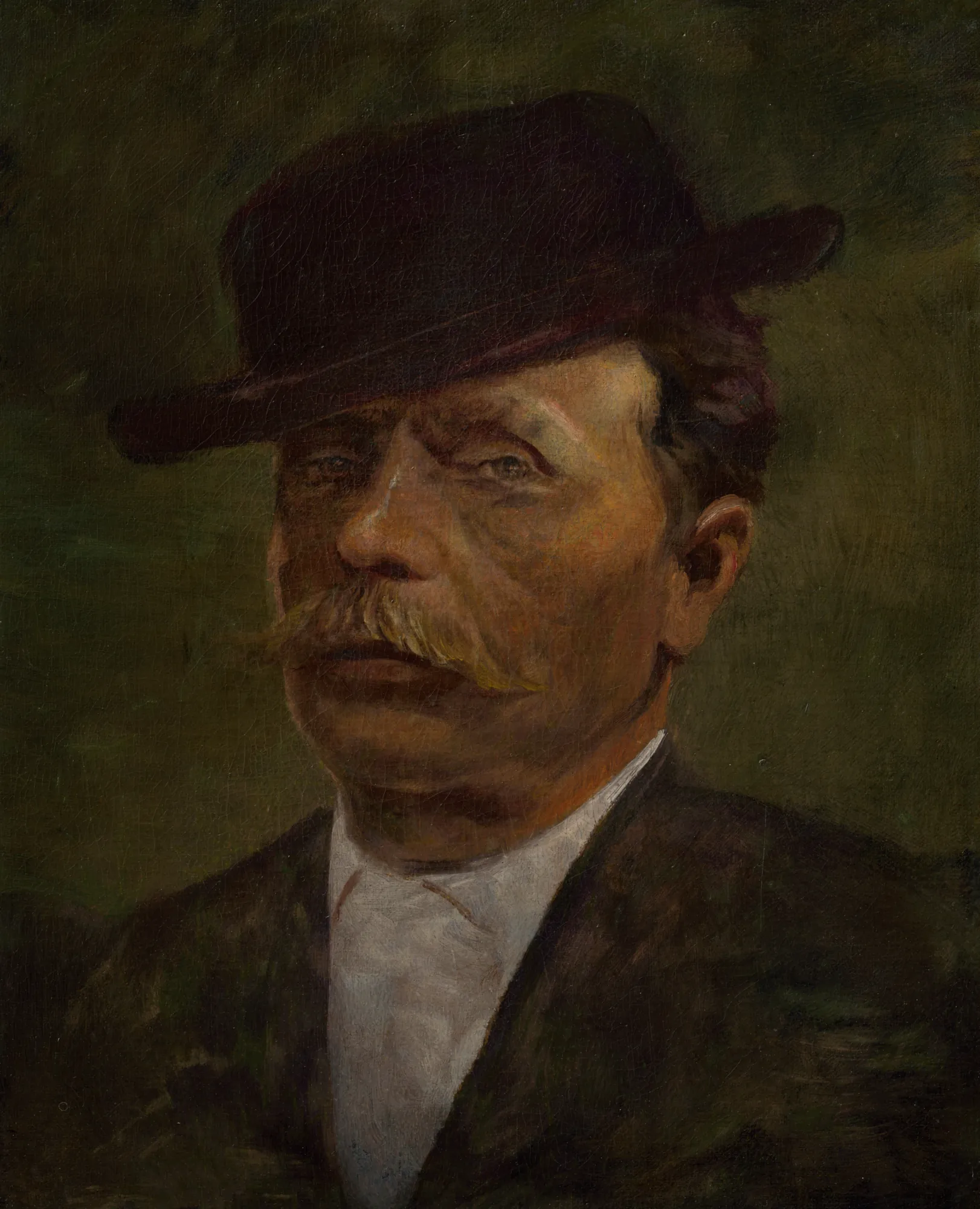Older Man with a Mustache