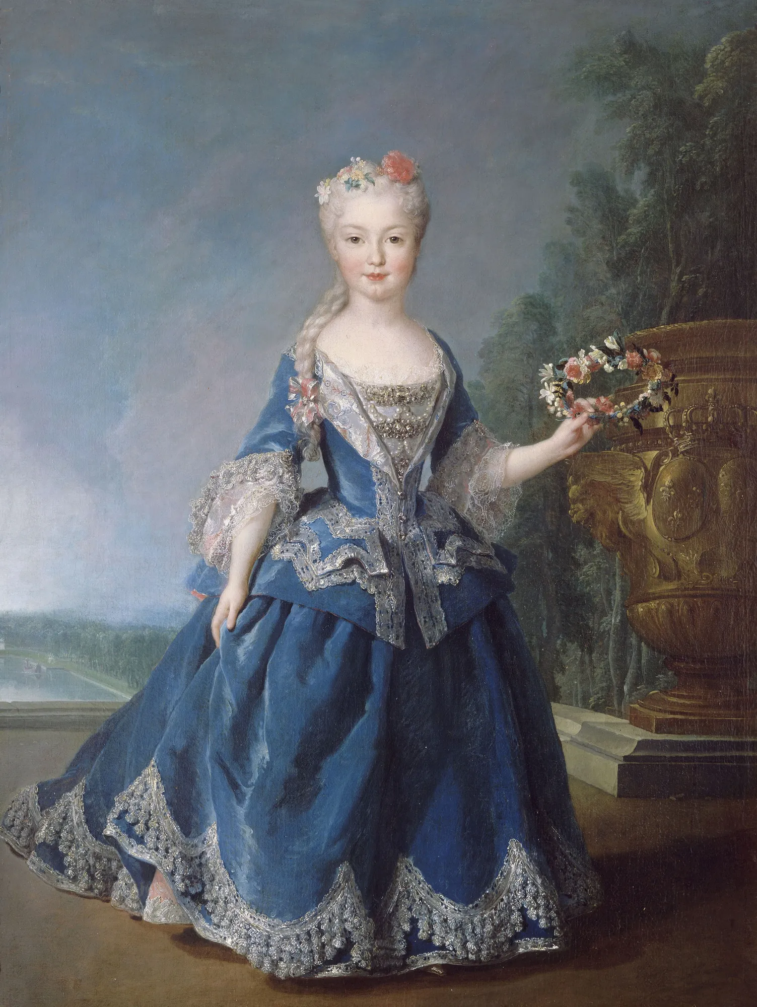 Portrait of Mariana Victoria of Spain