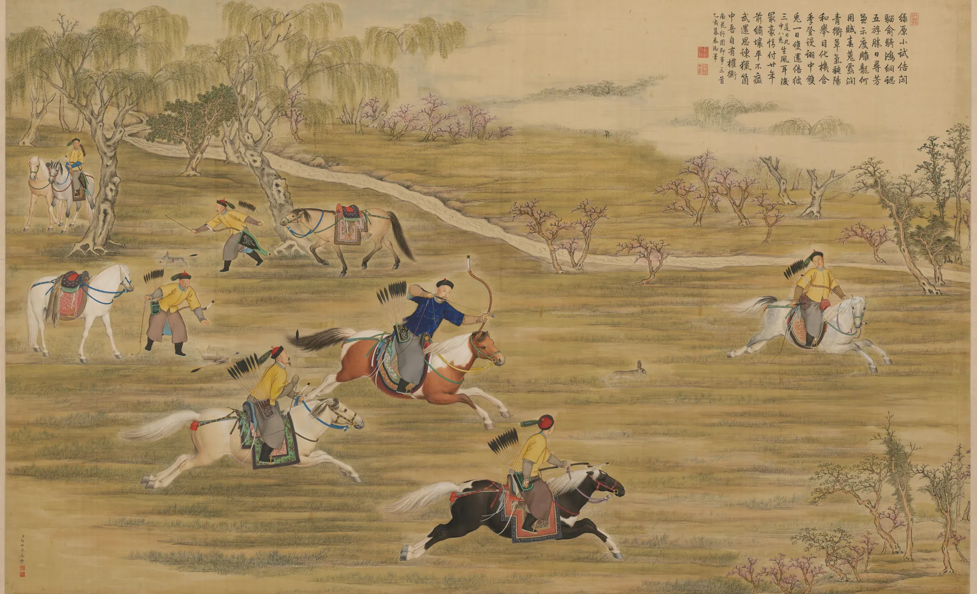 The Qianlong Emperor Hunting