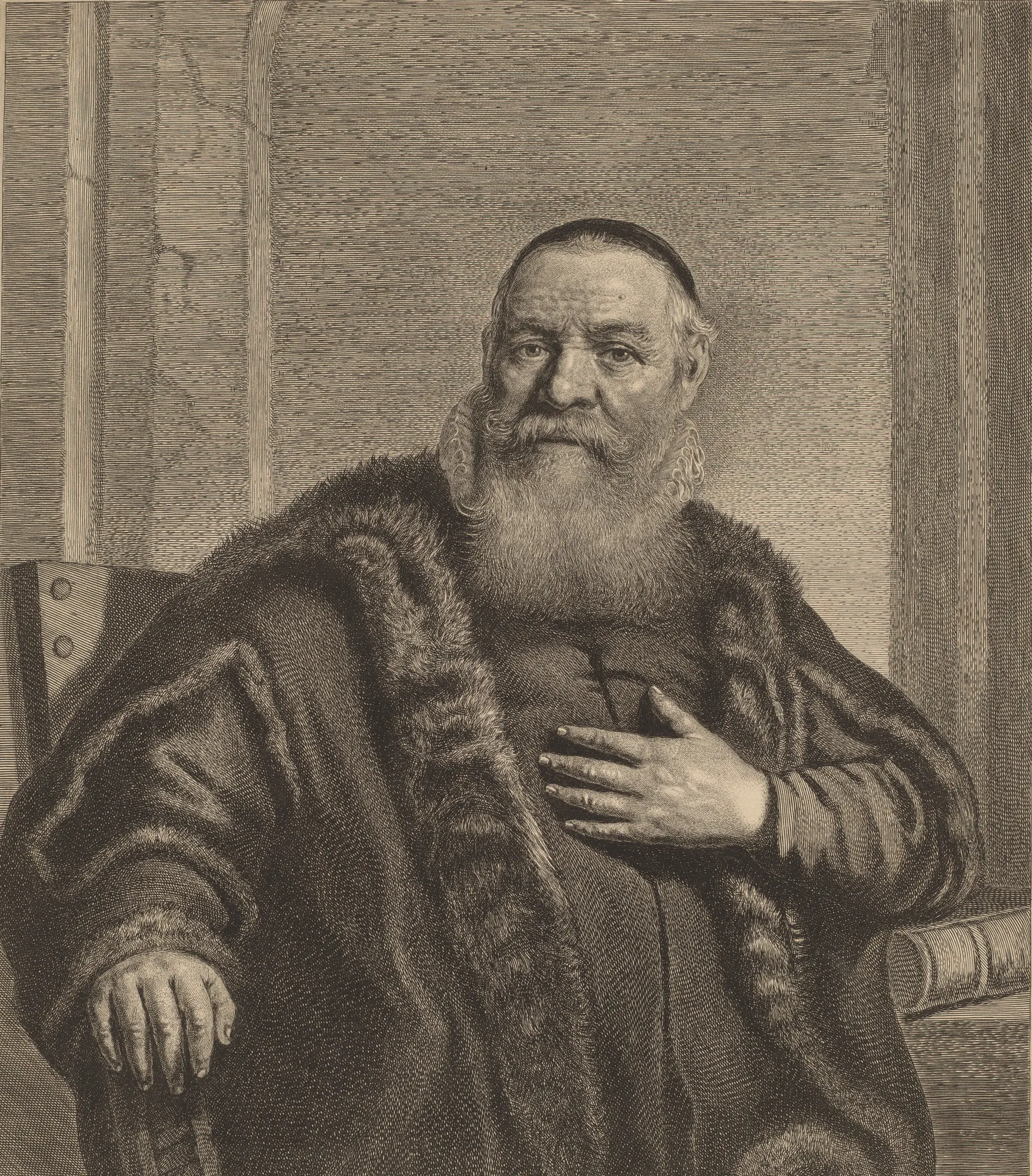 Portrait of Eleazer Swalmius