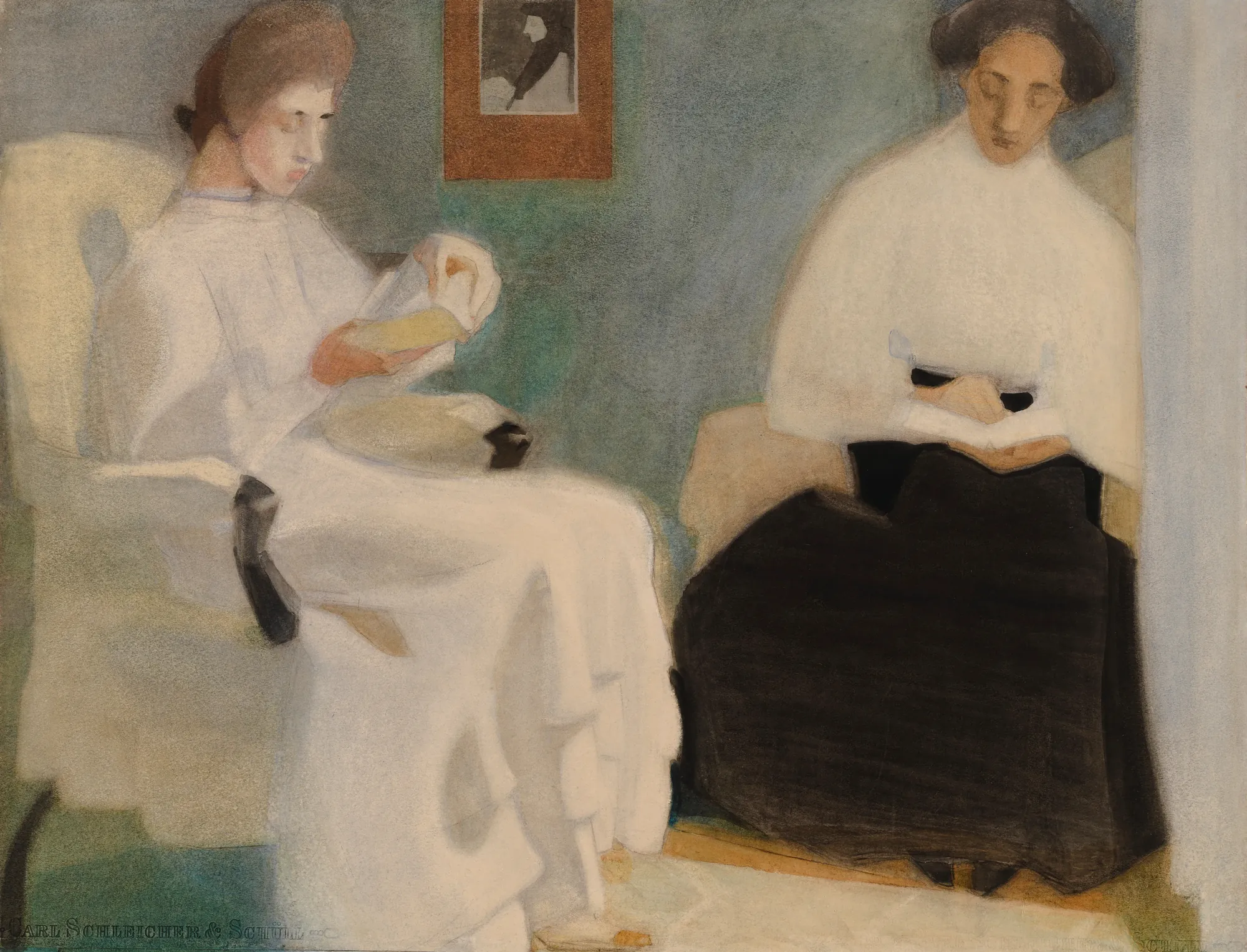 Girls Reading