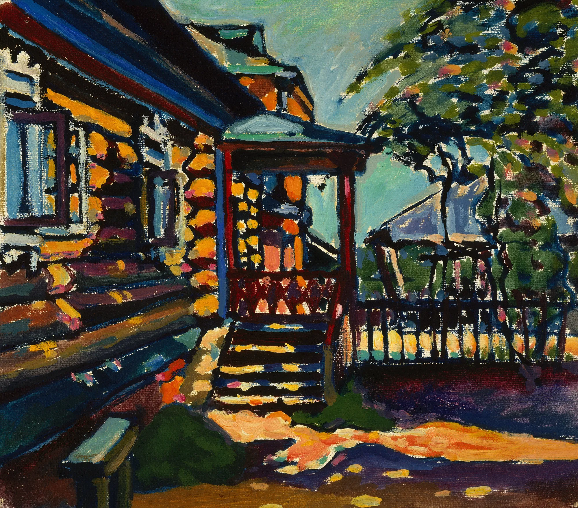 Akhtyrka, Main Entry to the Dacha
