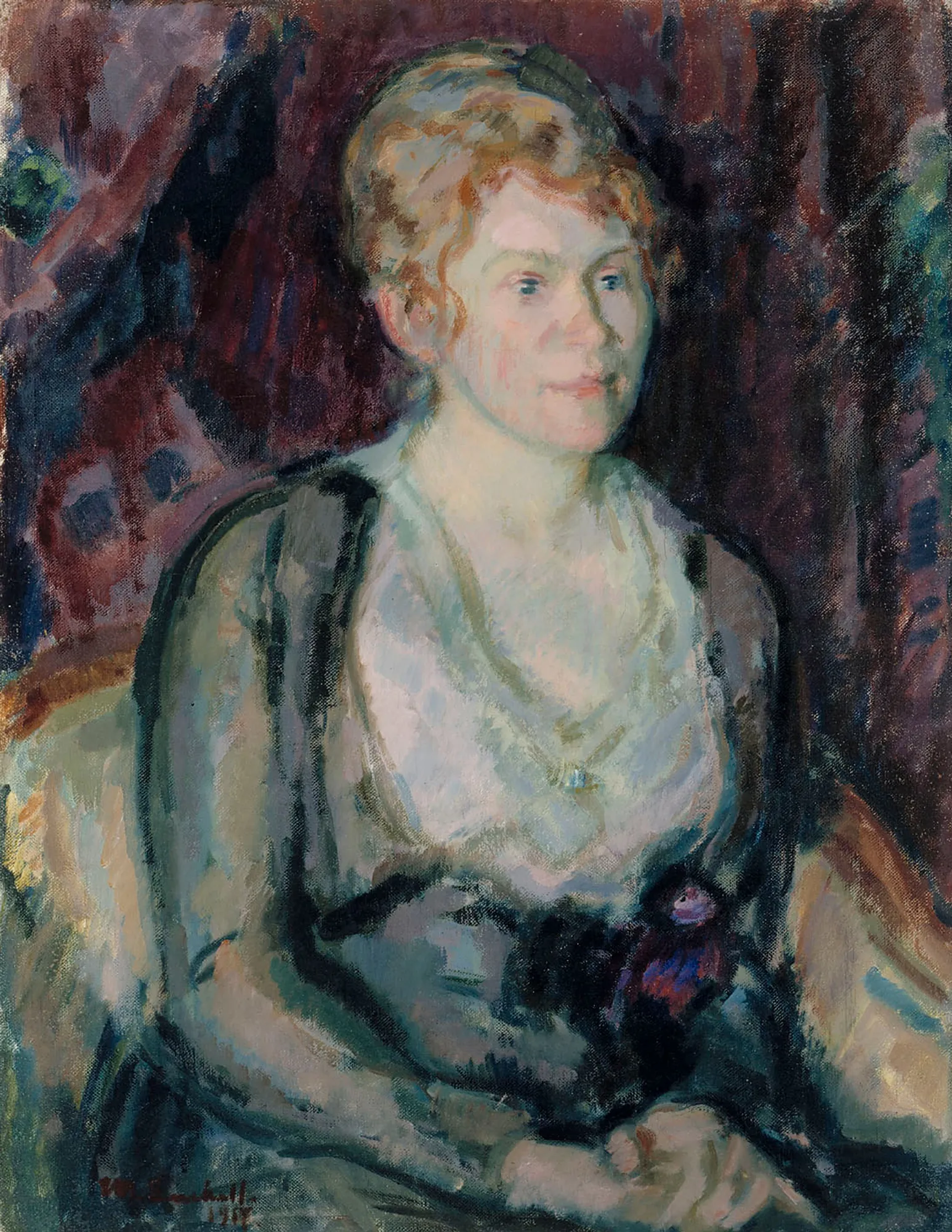 Portrait of Mrs. Agda Vilén