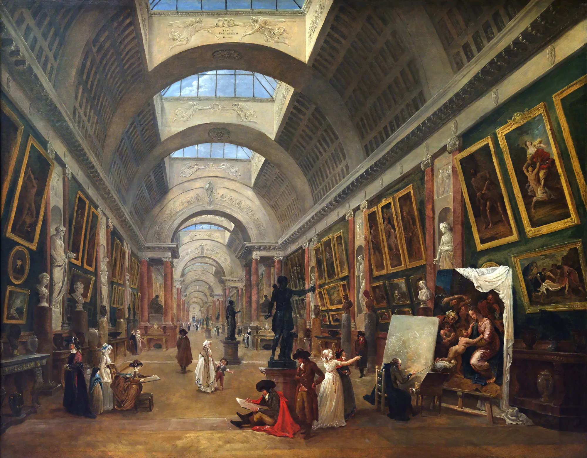 Project for the Transformation of the Grande Galerie of the Louvre