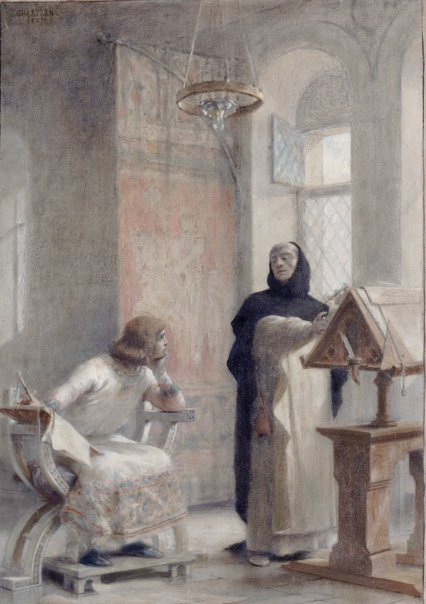 Louis IX à l'abbaye de Royaumont