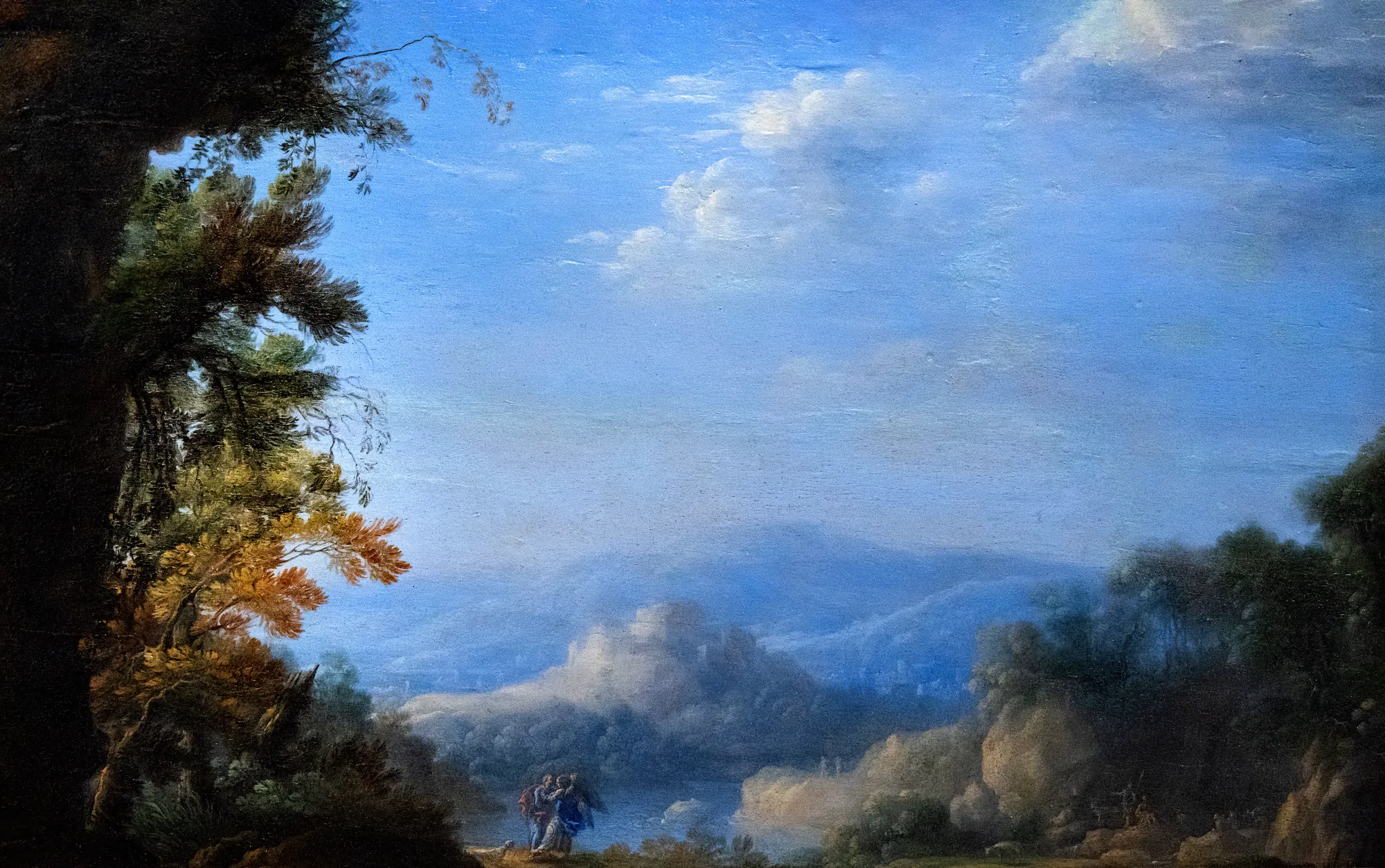 Landscape with Jacob Wrestling the Angel