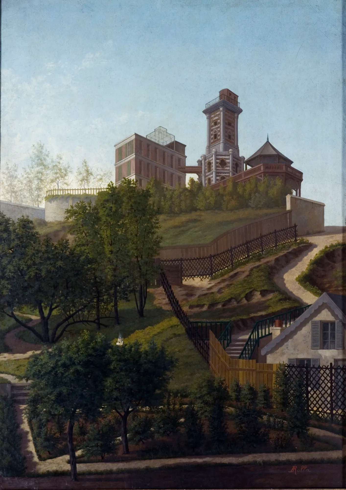 La Tour Solférino, à Montmartre