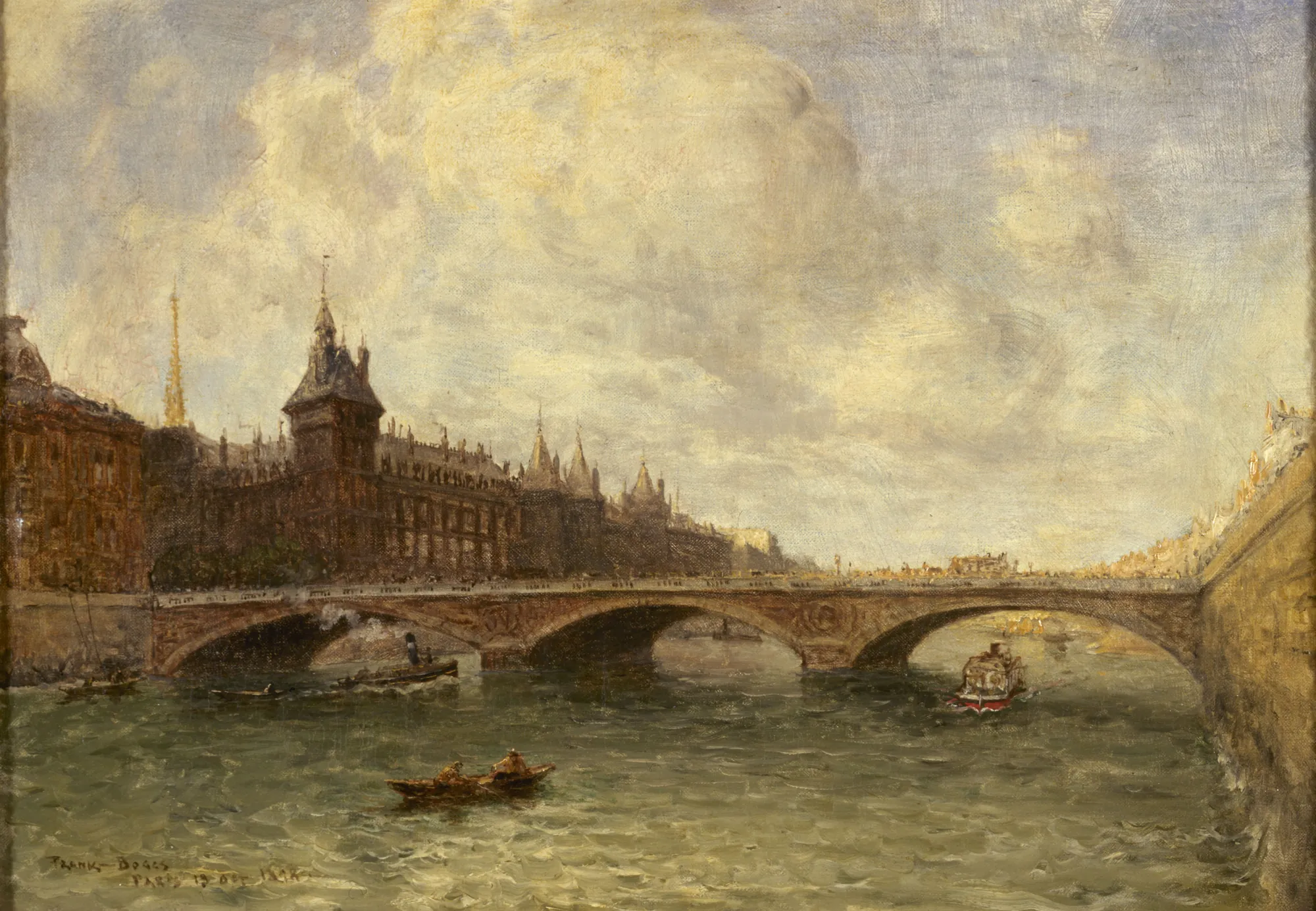 Le Pont au Change et le Quai de l'Horloge