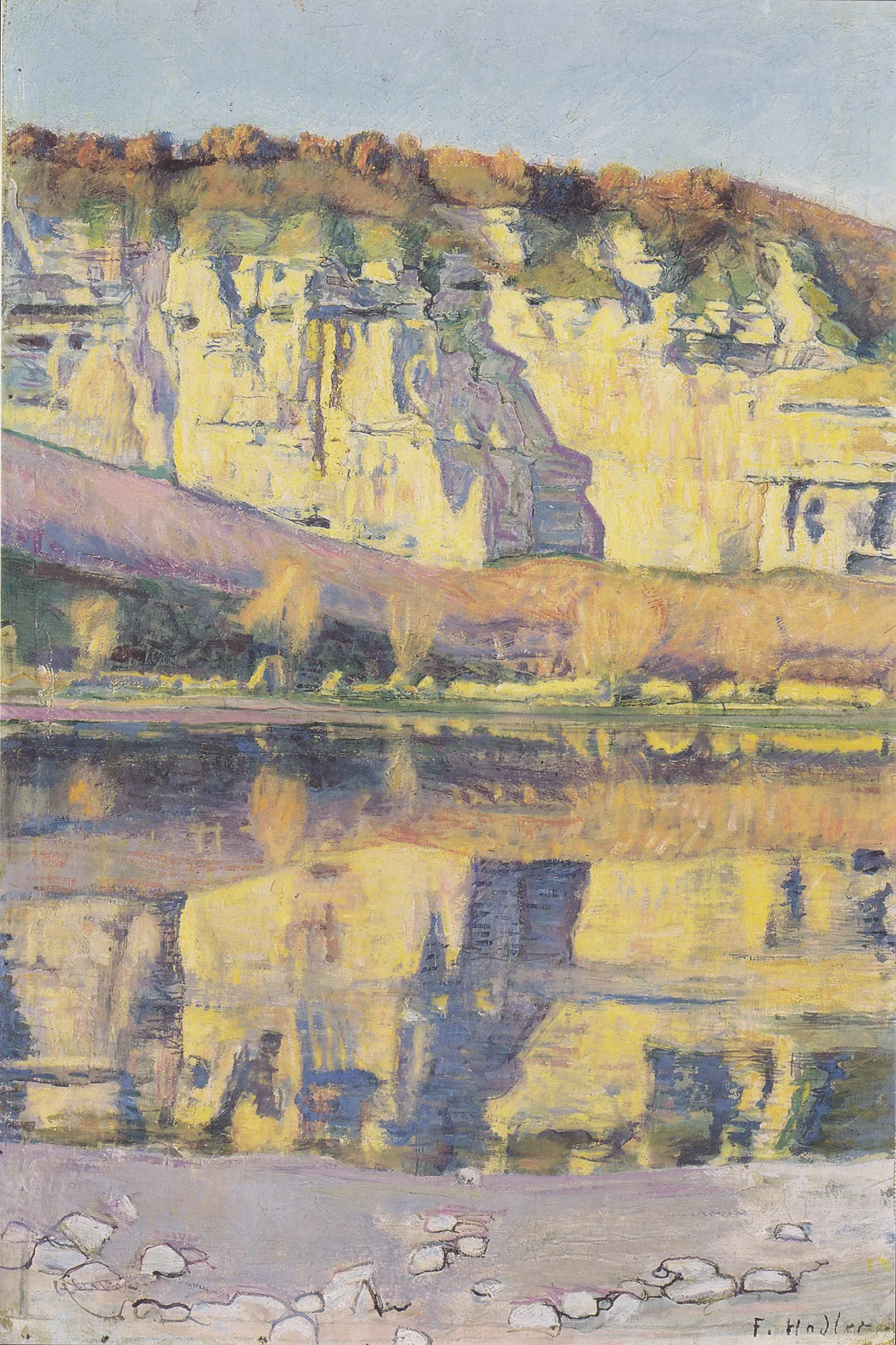 Partie an der Rhone