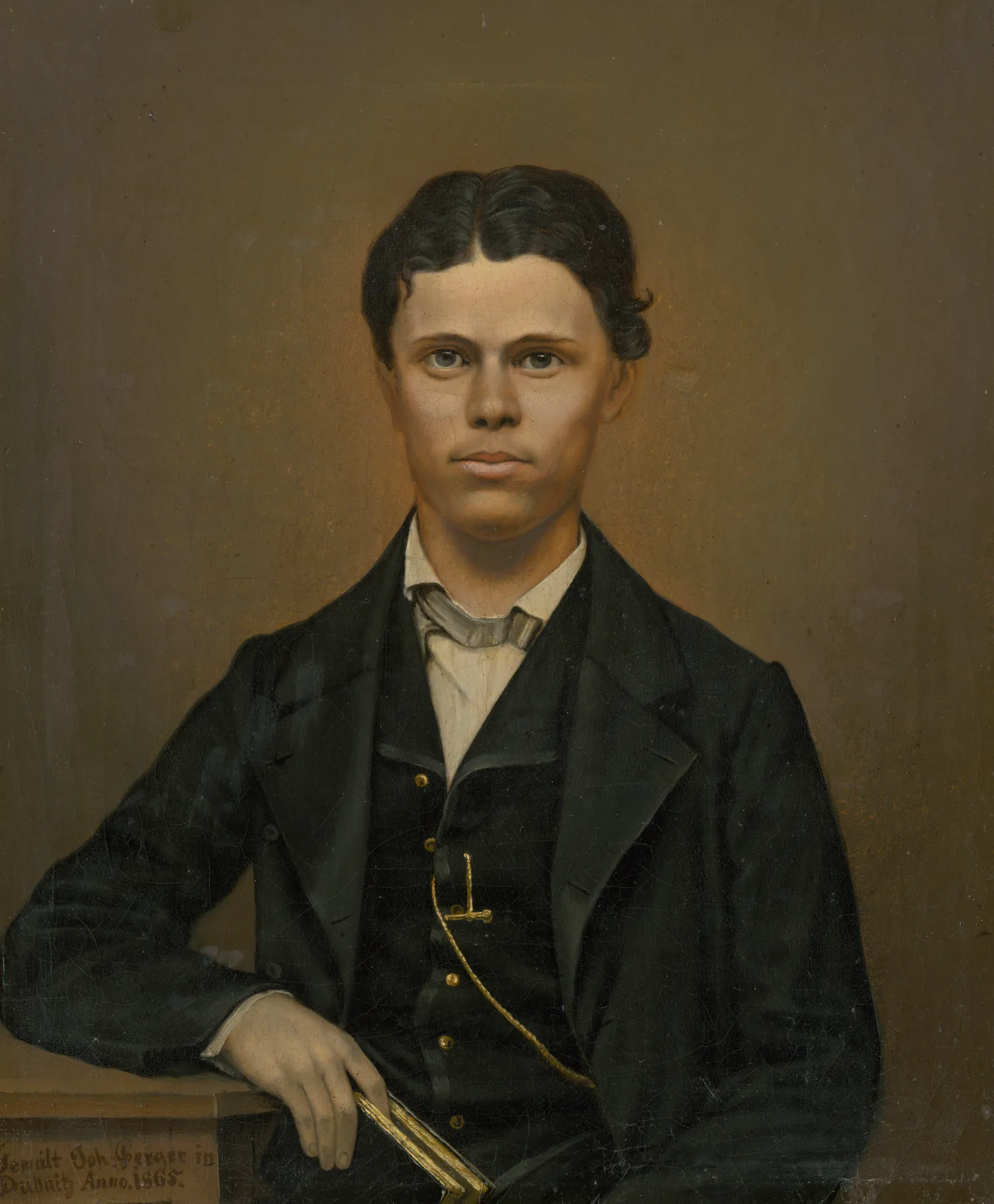 Portrait of a Young Man with a Book