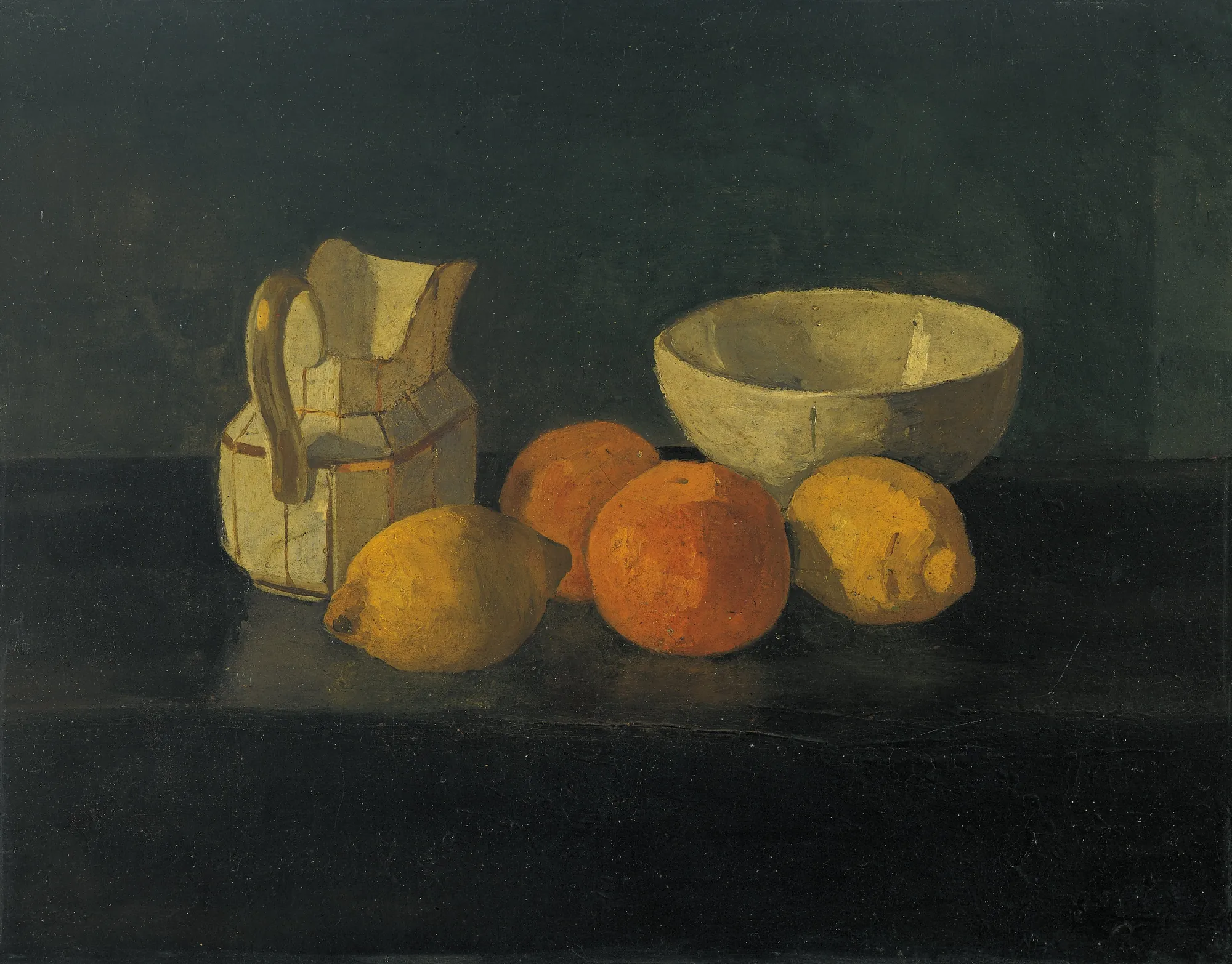 Still Life with Bowl and Milk Jug