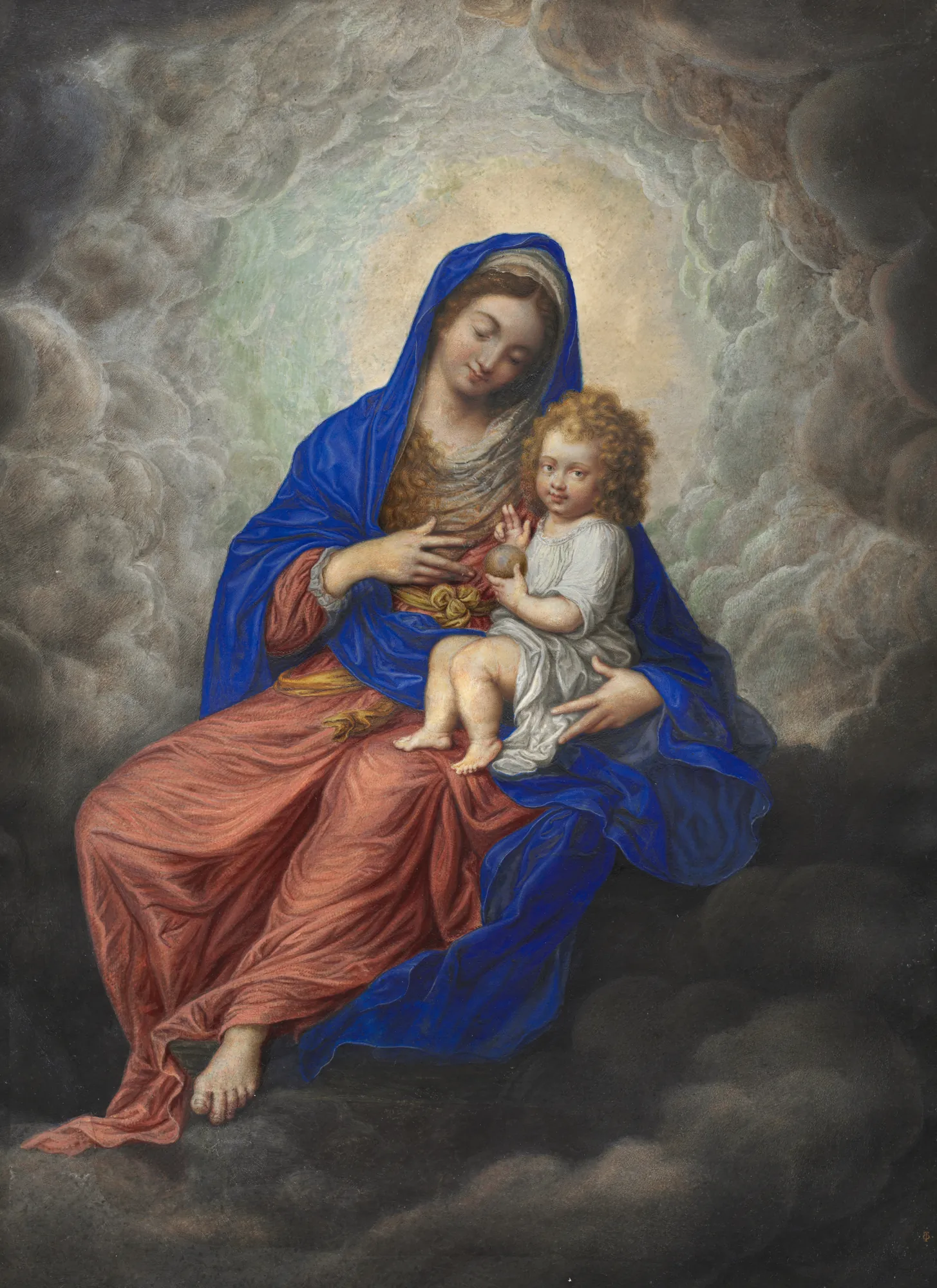 Madonna and Child in Glory