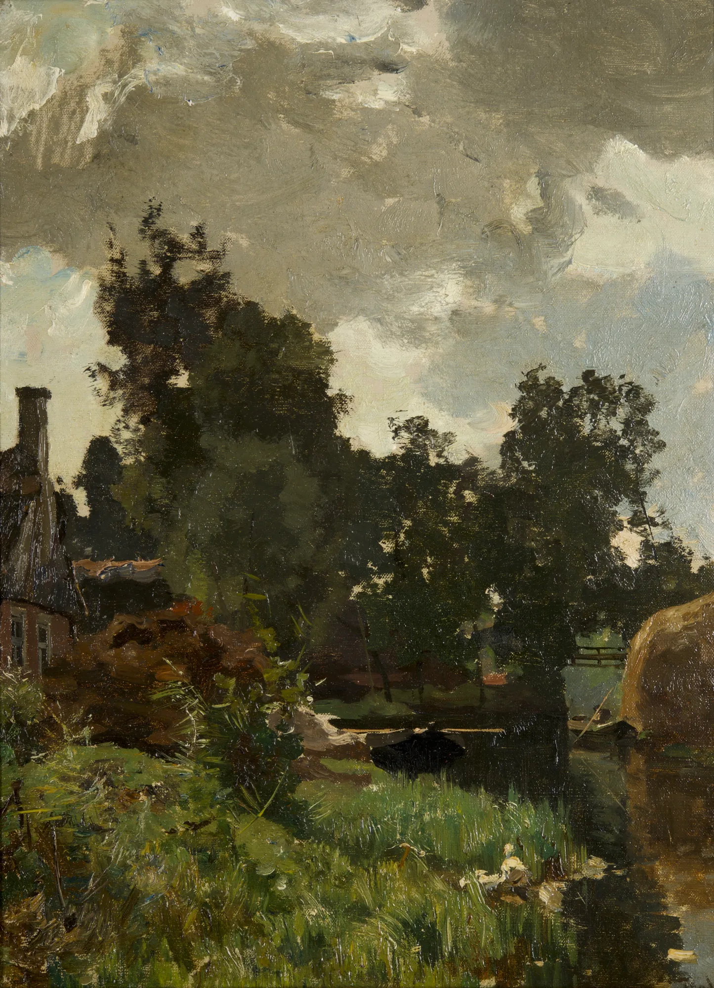 Landscape in Giethoorn