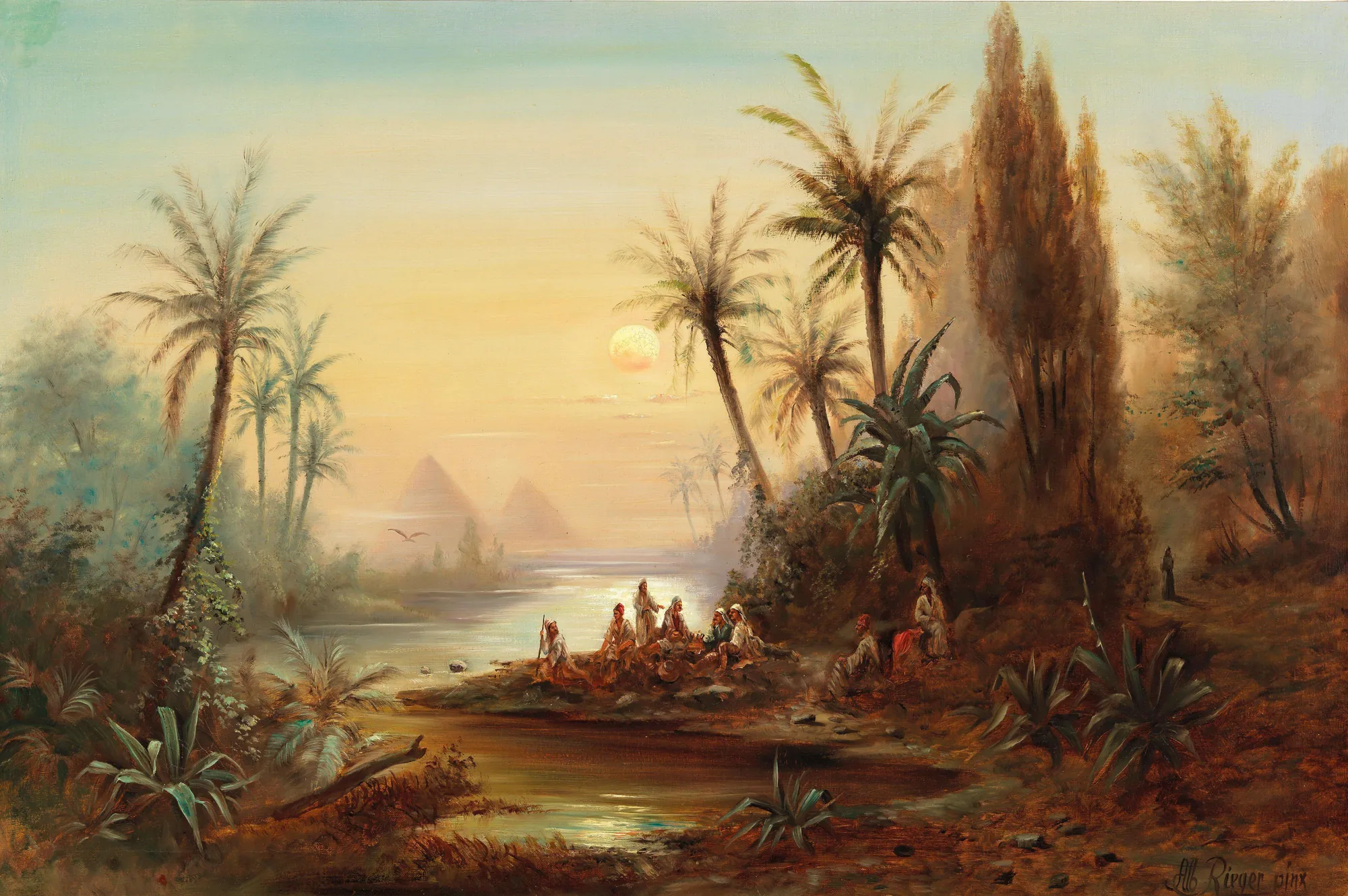 Evening on the Nile