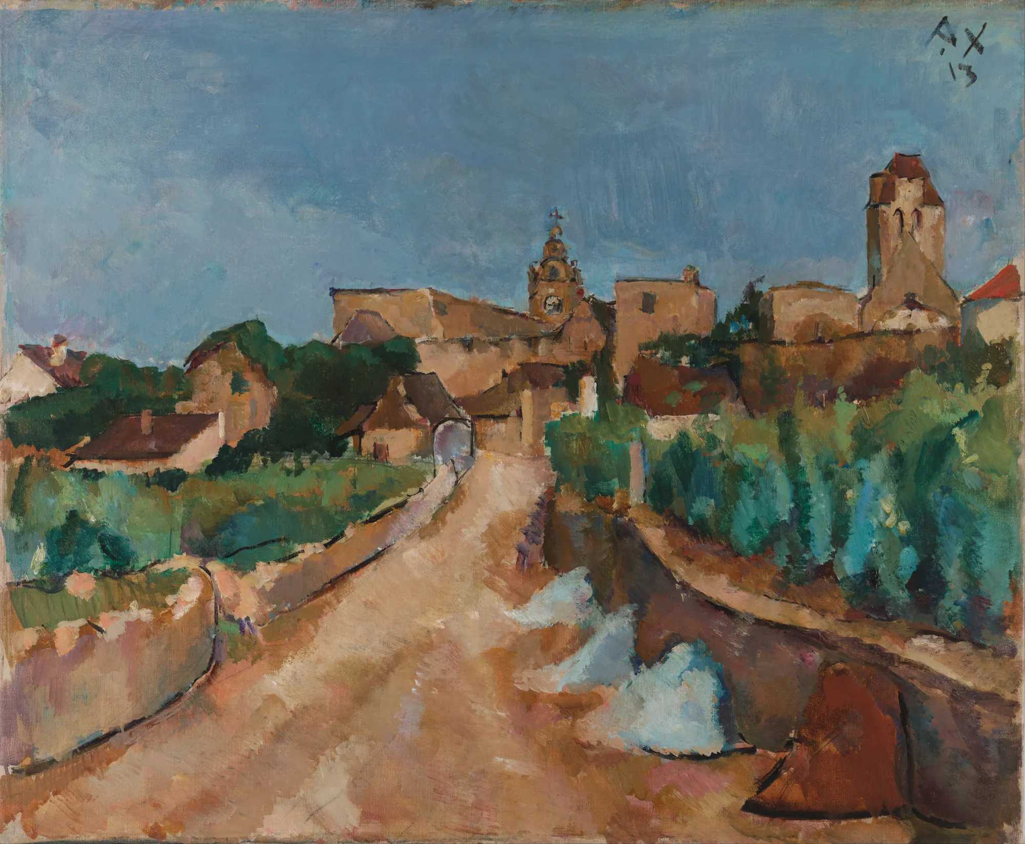 Street towards Dürnstein