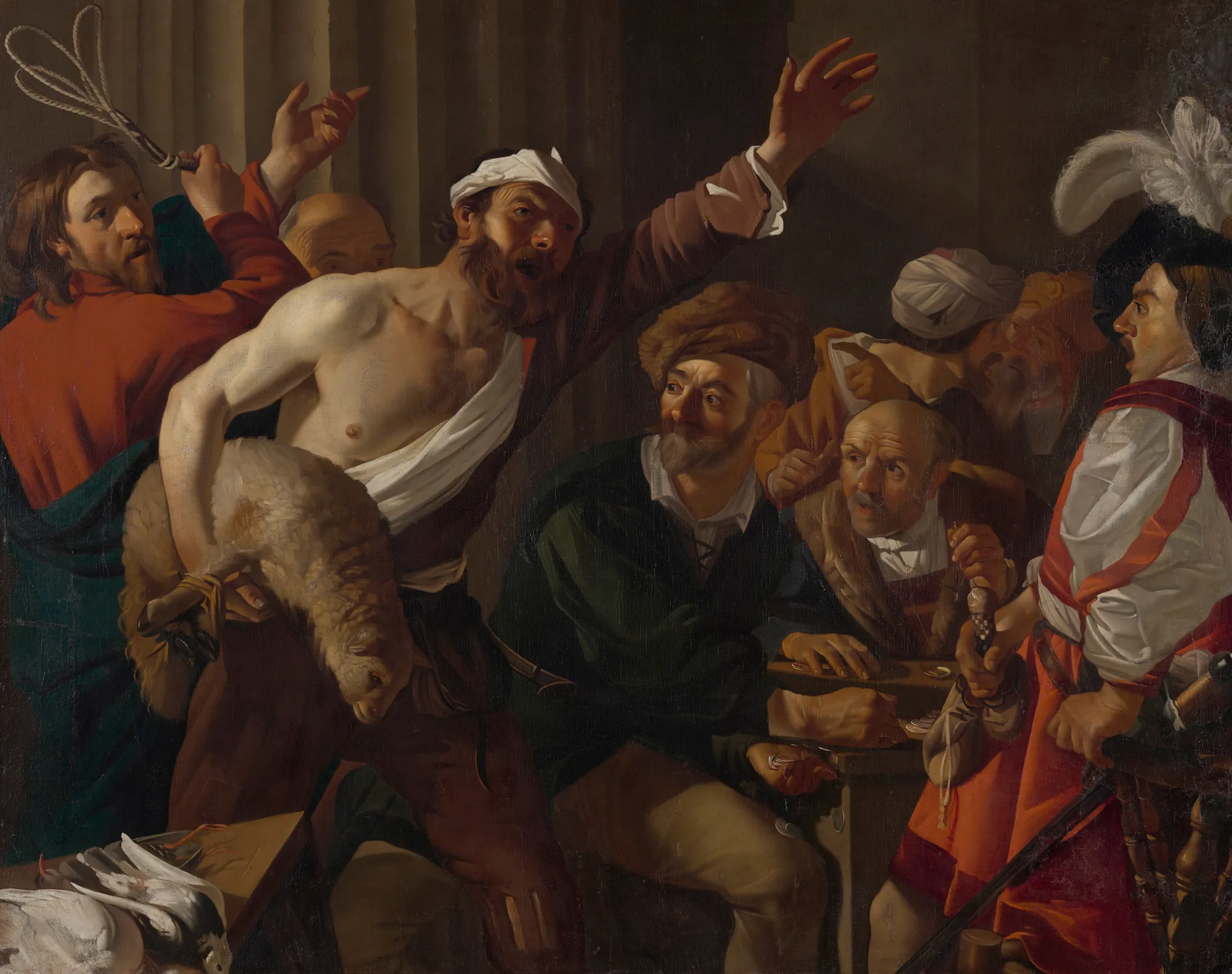Christ Driving the Money Changers from the Temple
