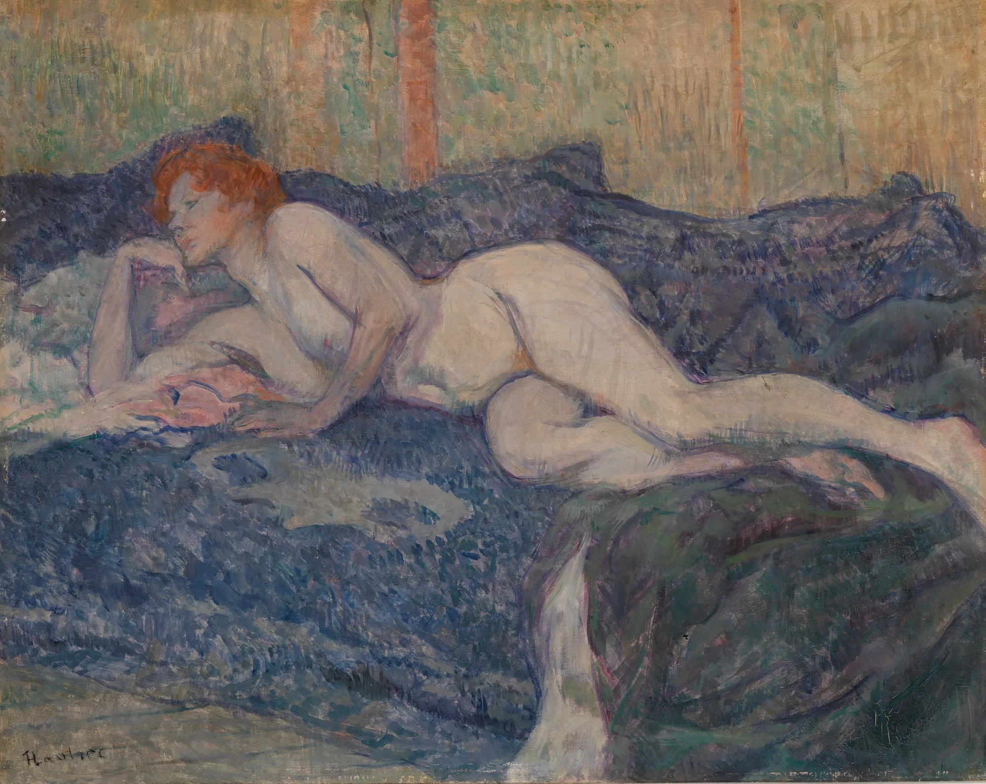 Nude Lying on a Couch