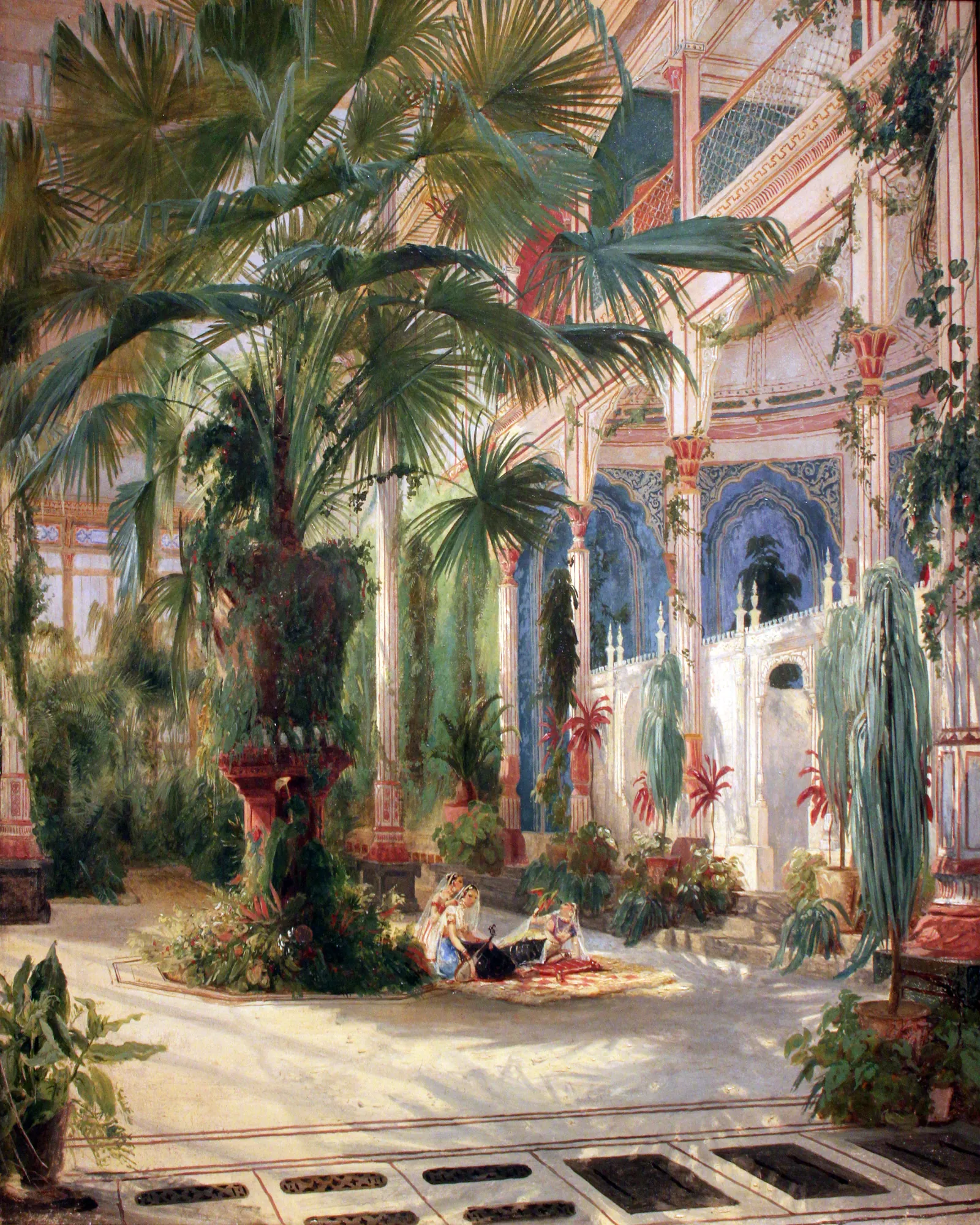 Inside the Palm House on the Pfaueninsel