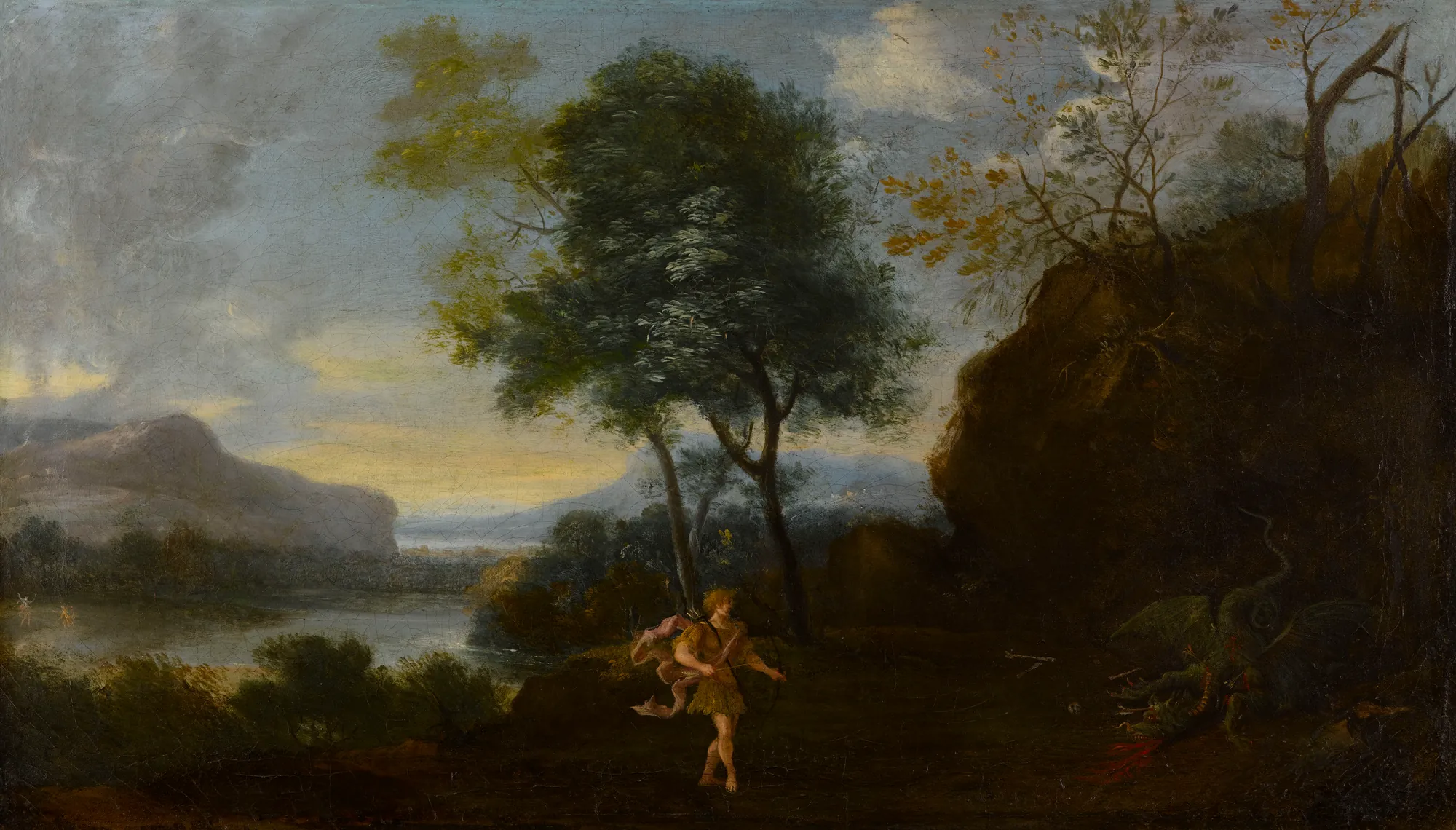 Apollo Slaying Python