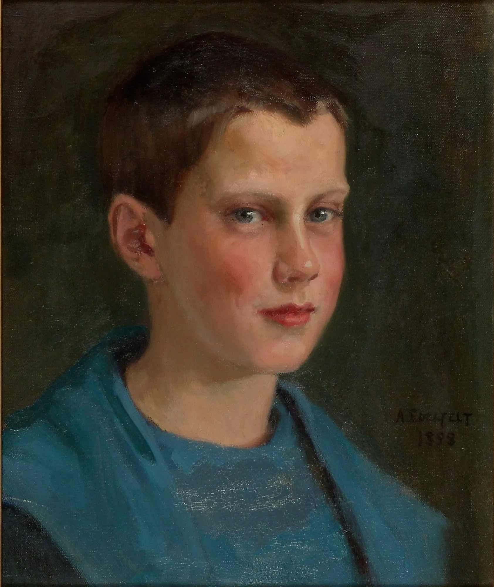 Erik Edelfelt as a Child