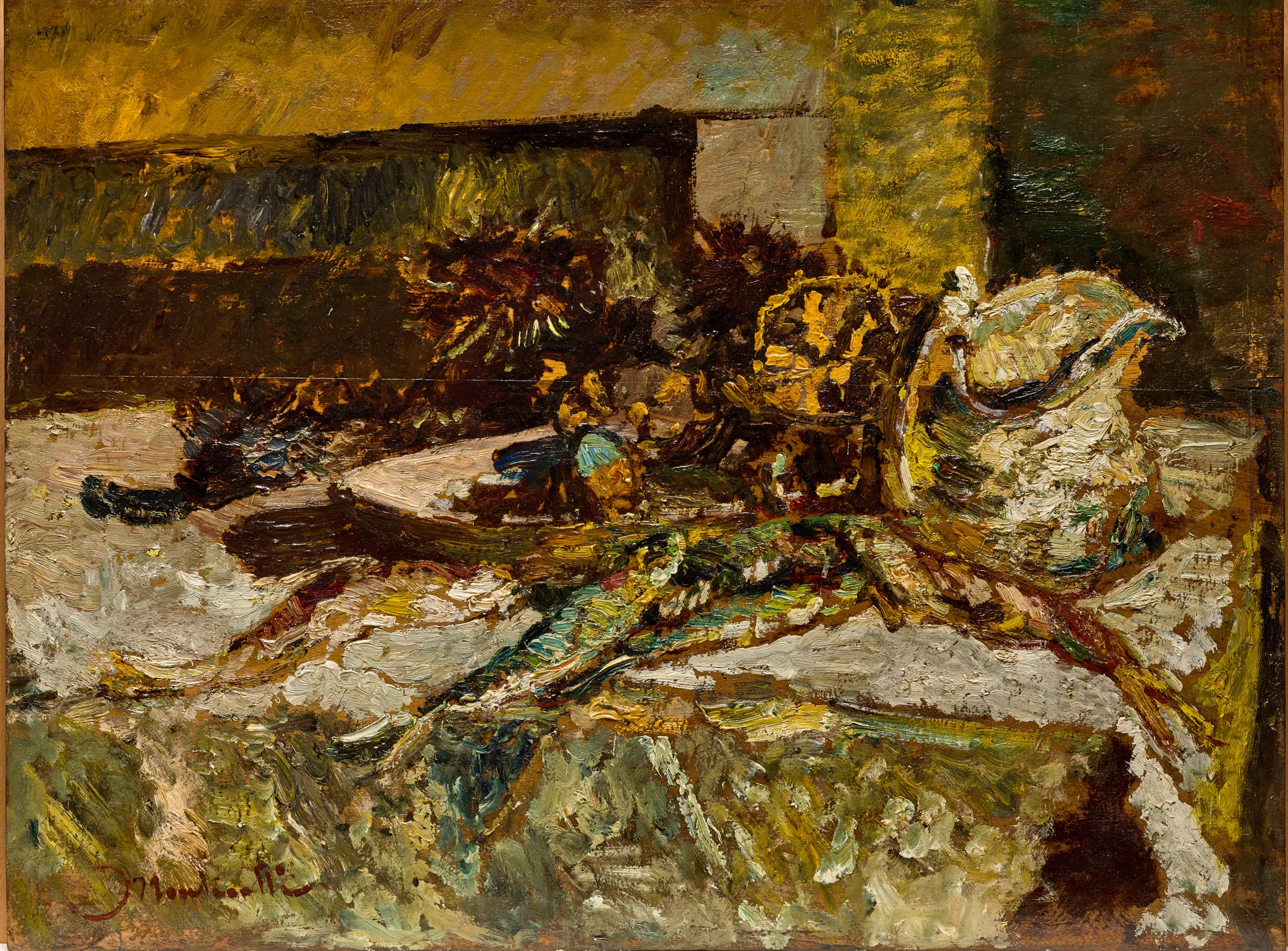 Still Life with Sardines and Sea-Urchins