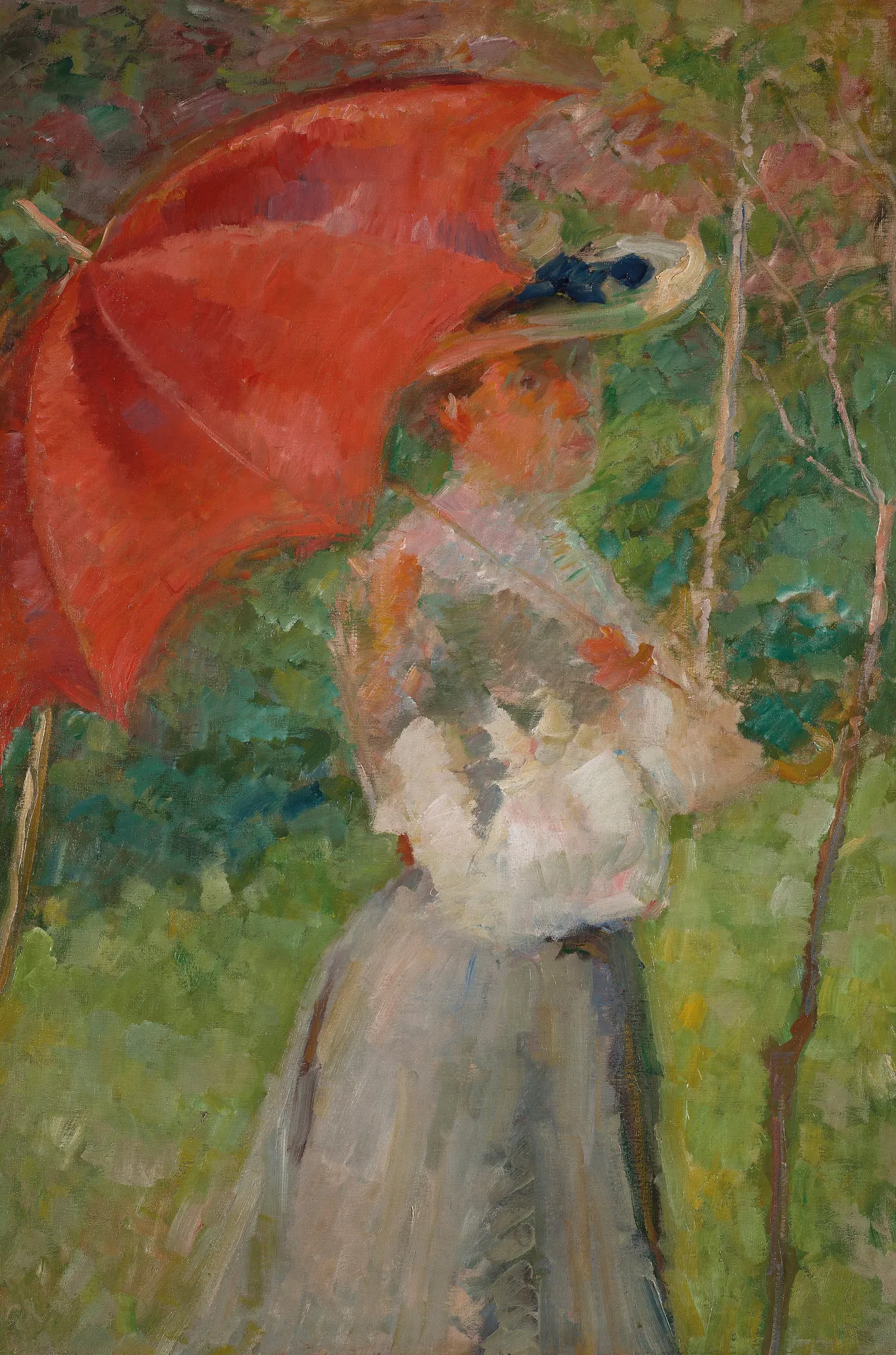 The Red Parasol