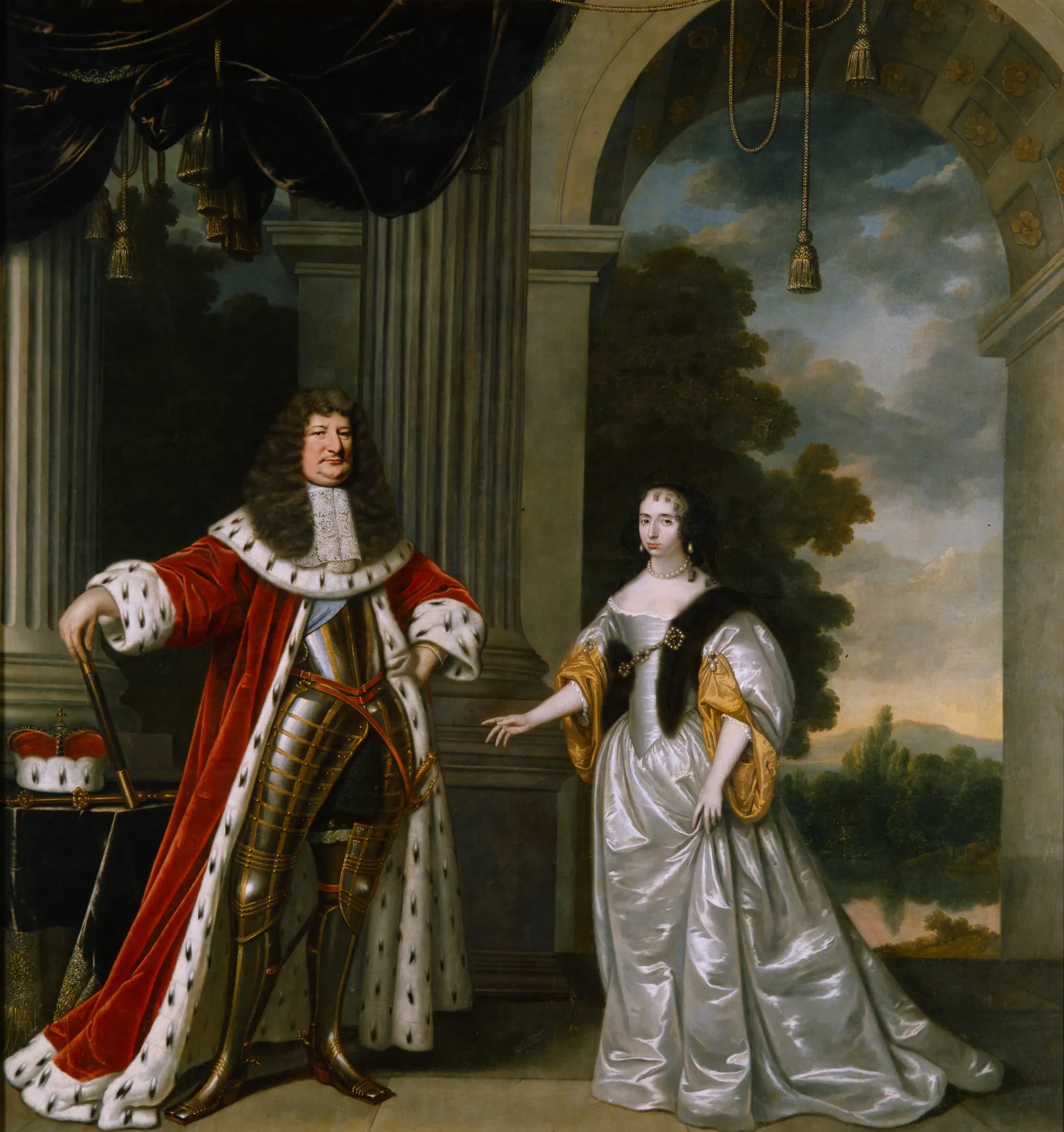 Elector Frederick William and Louise Henriette