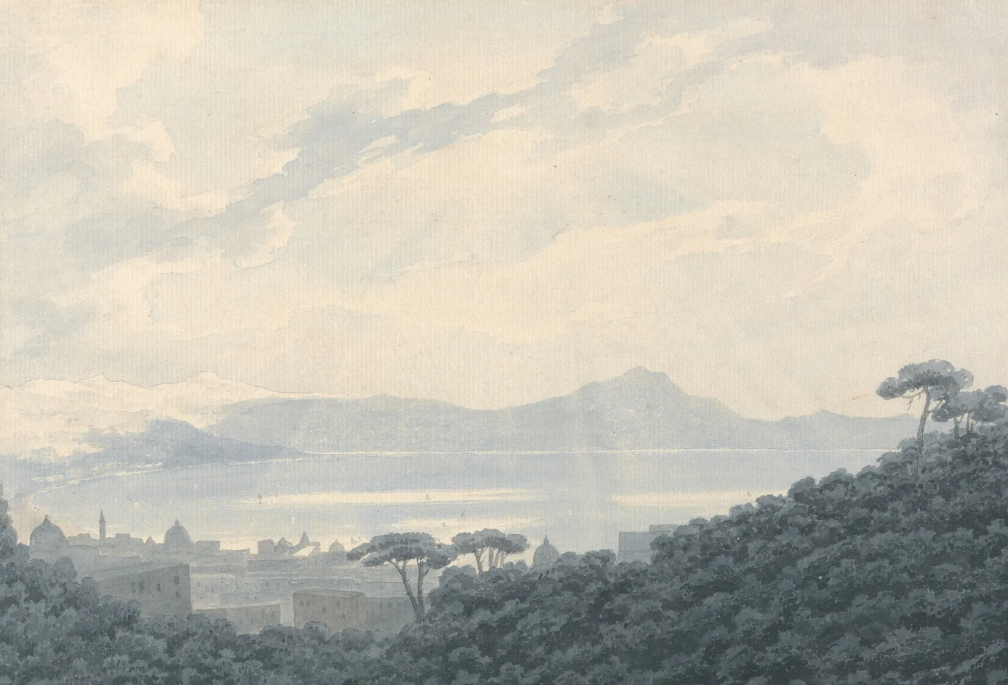 The Bay of Naples from Capodimonte