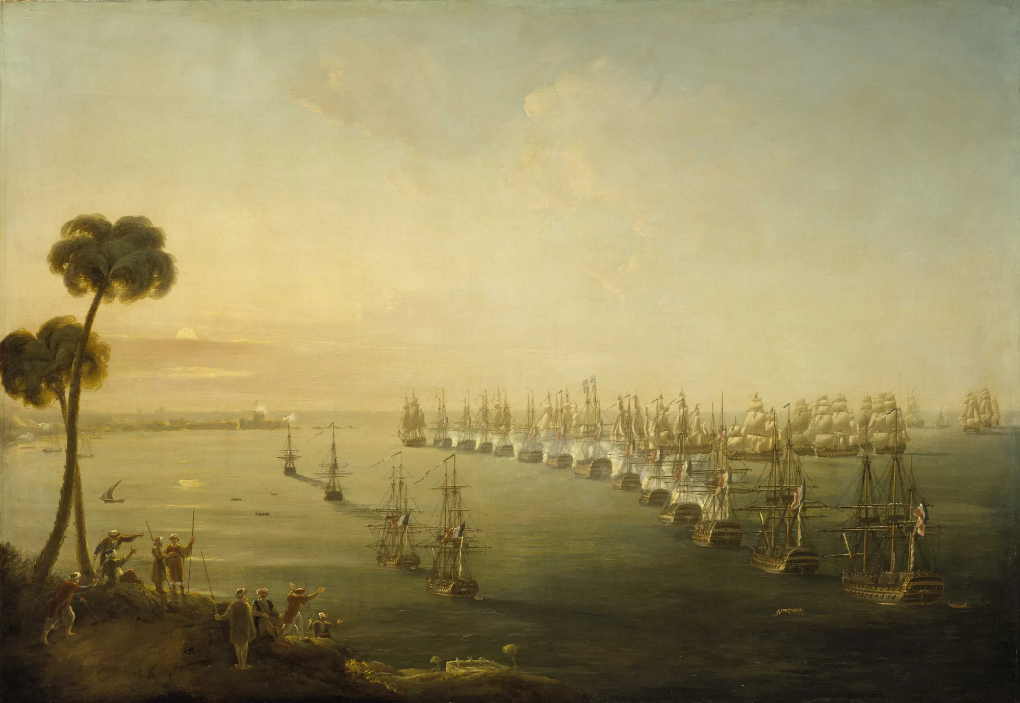 The Battle of the Nile, 1 August 1798