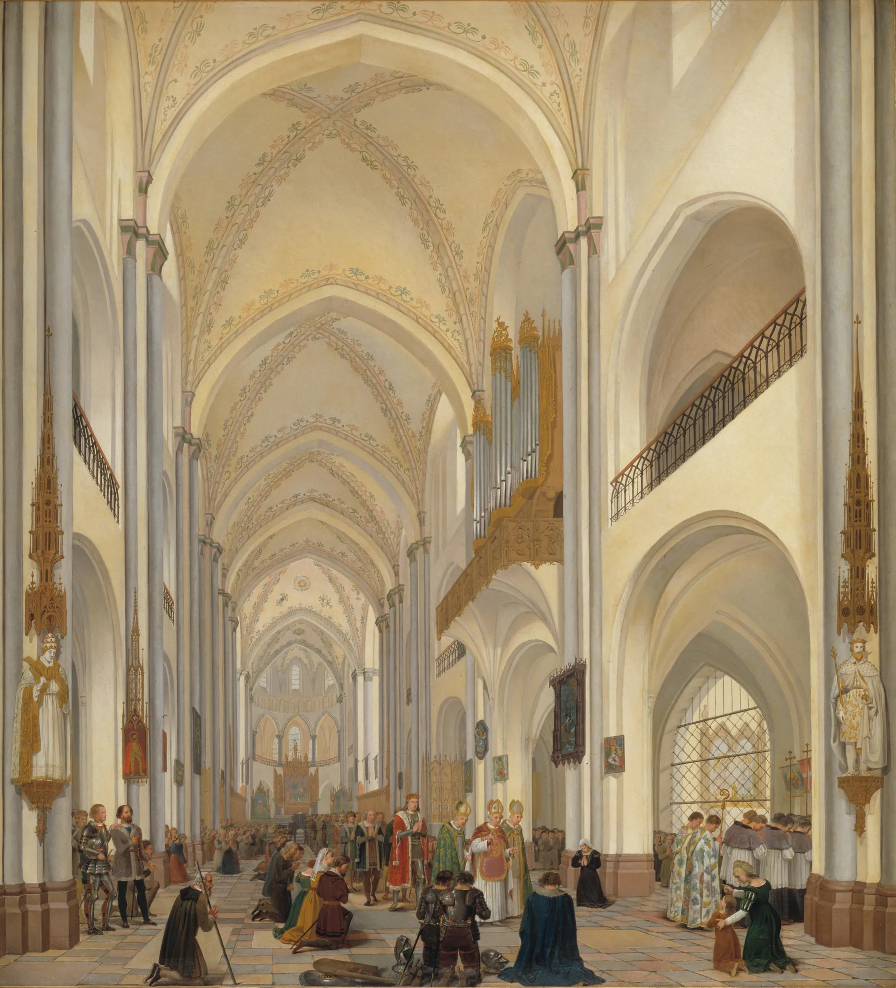 Interior of Roskilde Cathedral