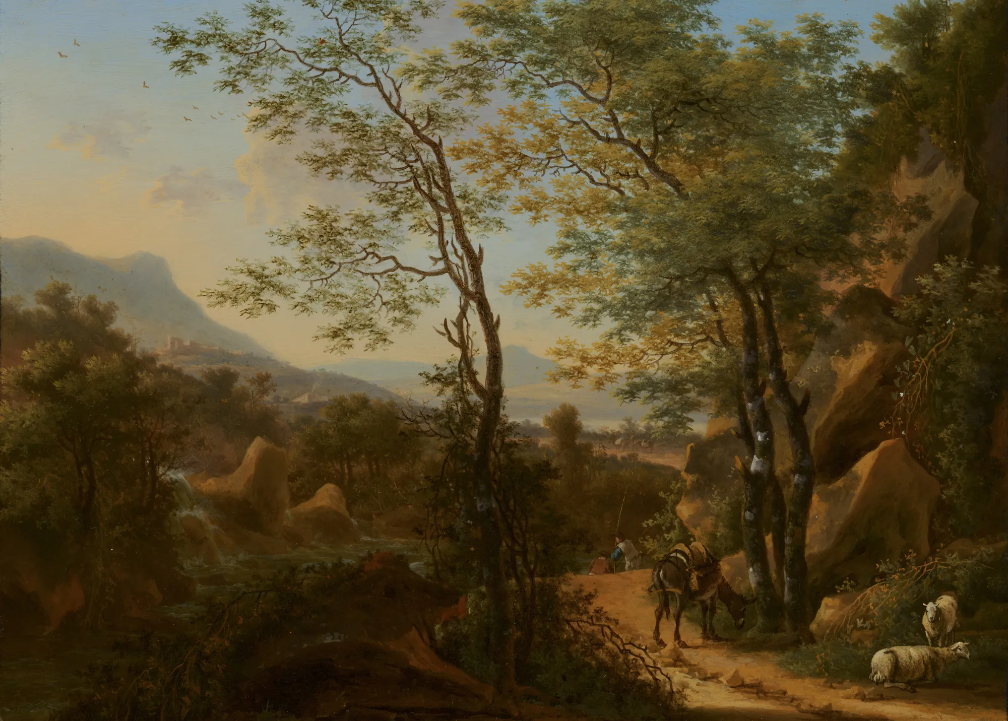 Mountainous Landscape in Italy
