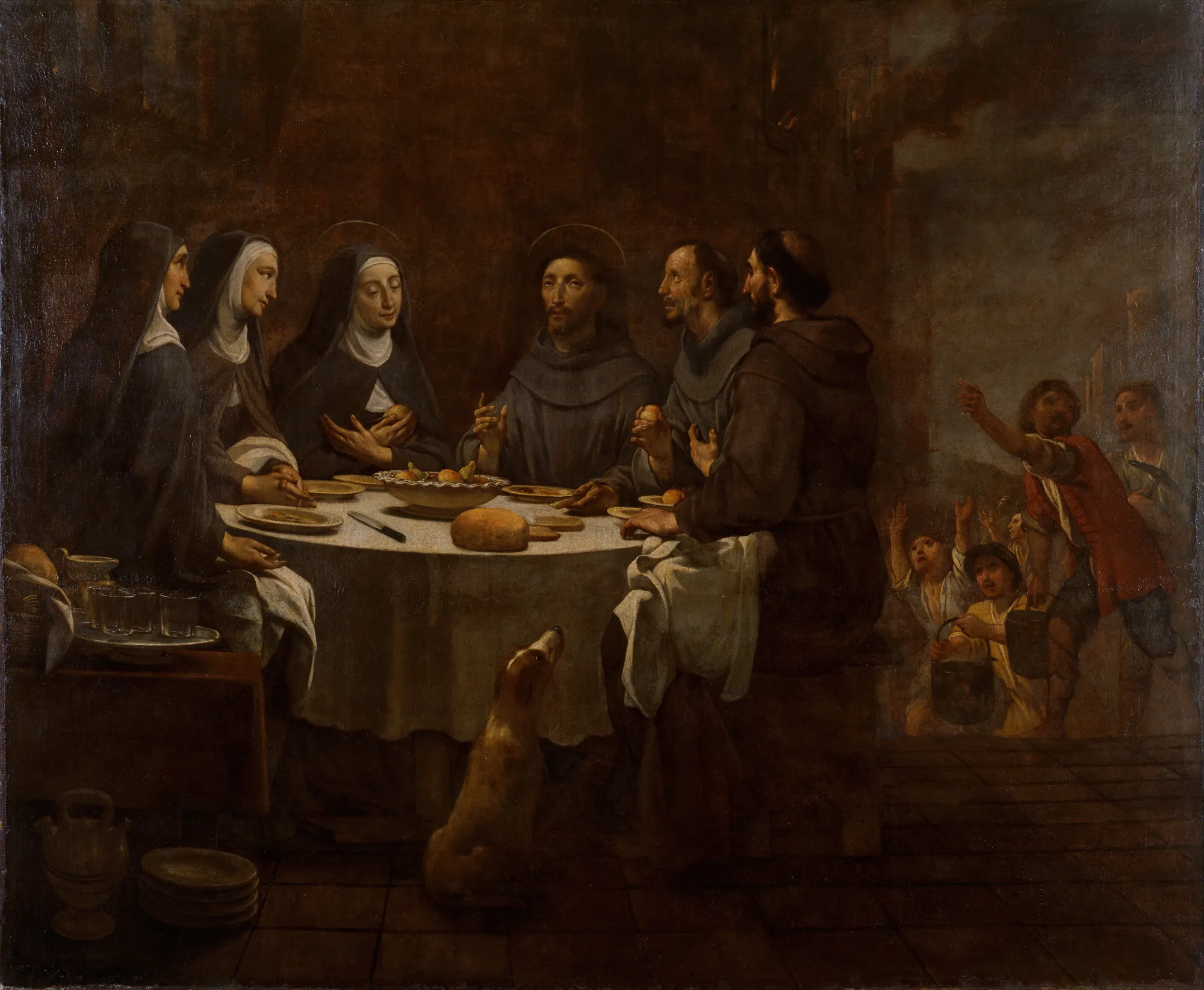 Saint Francis and Saint Clare at Supper