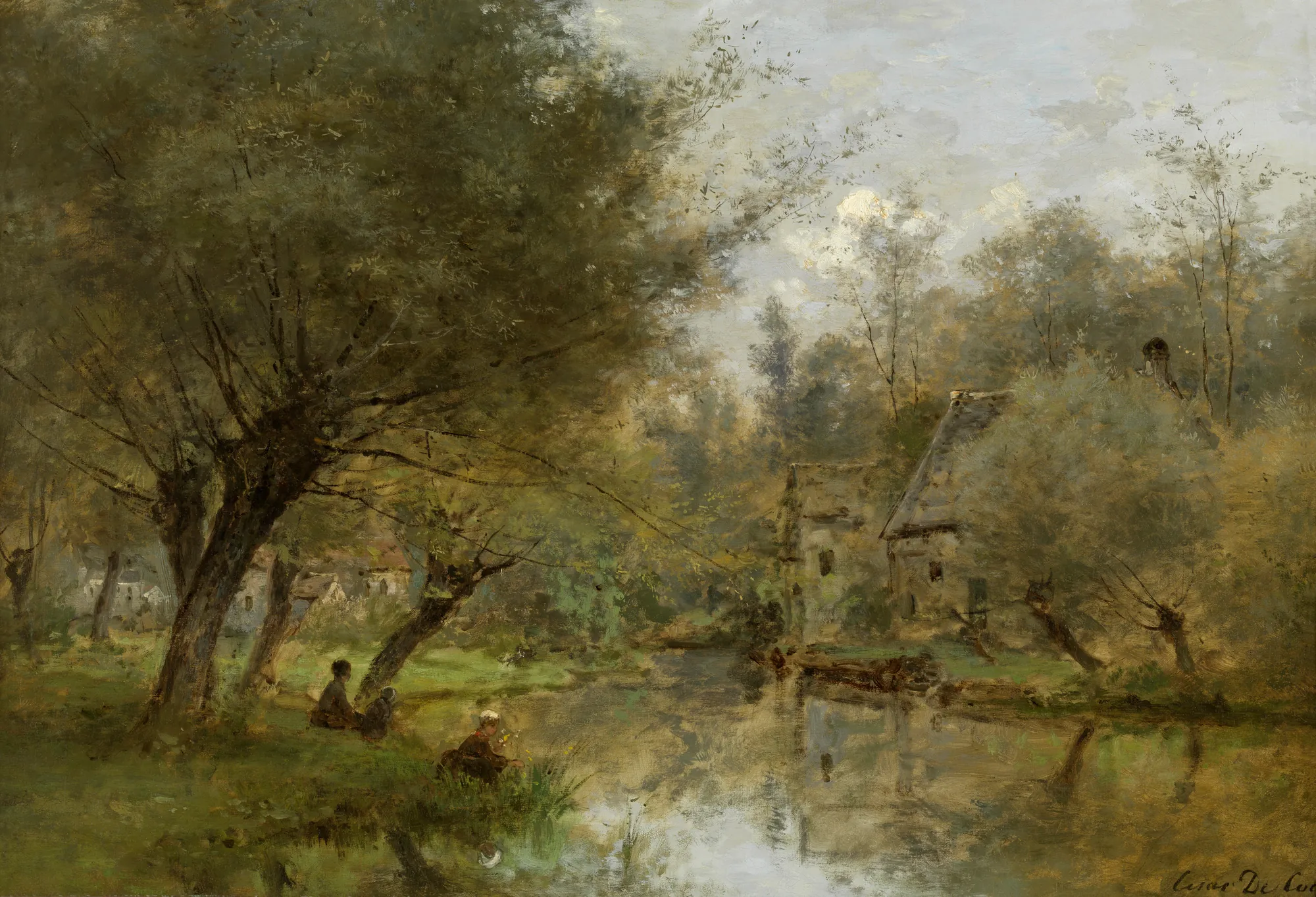 Landscape near Saint-Germain-en-Laye