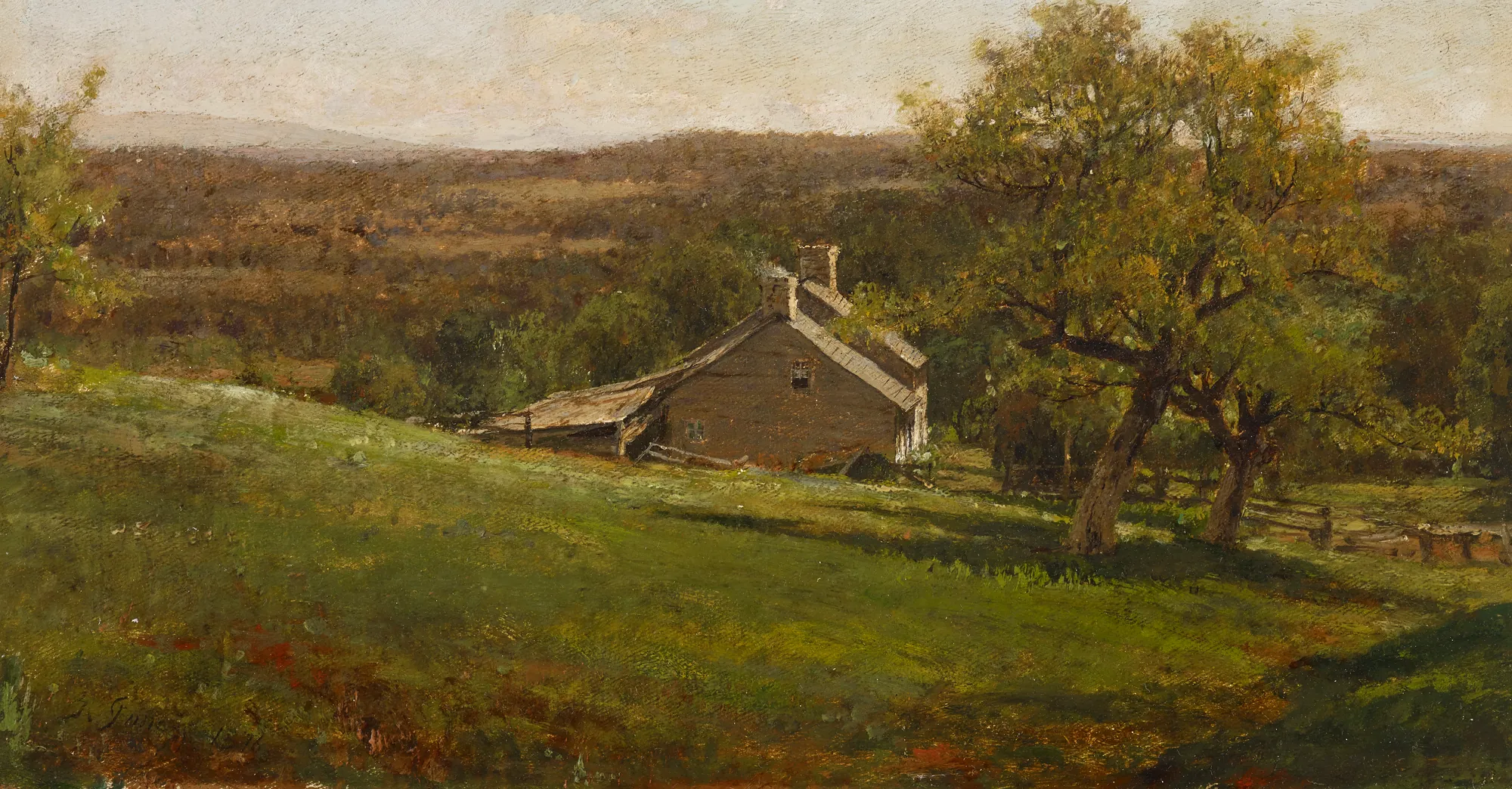 Landscape with Farmhouse