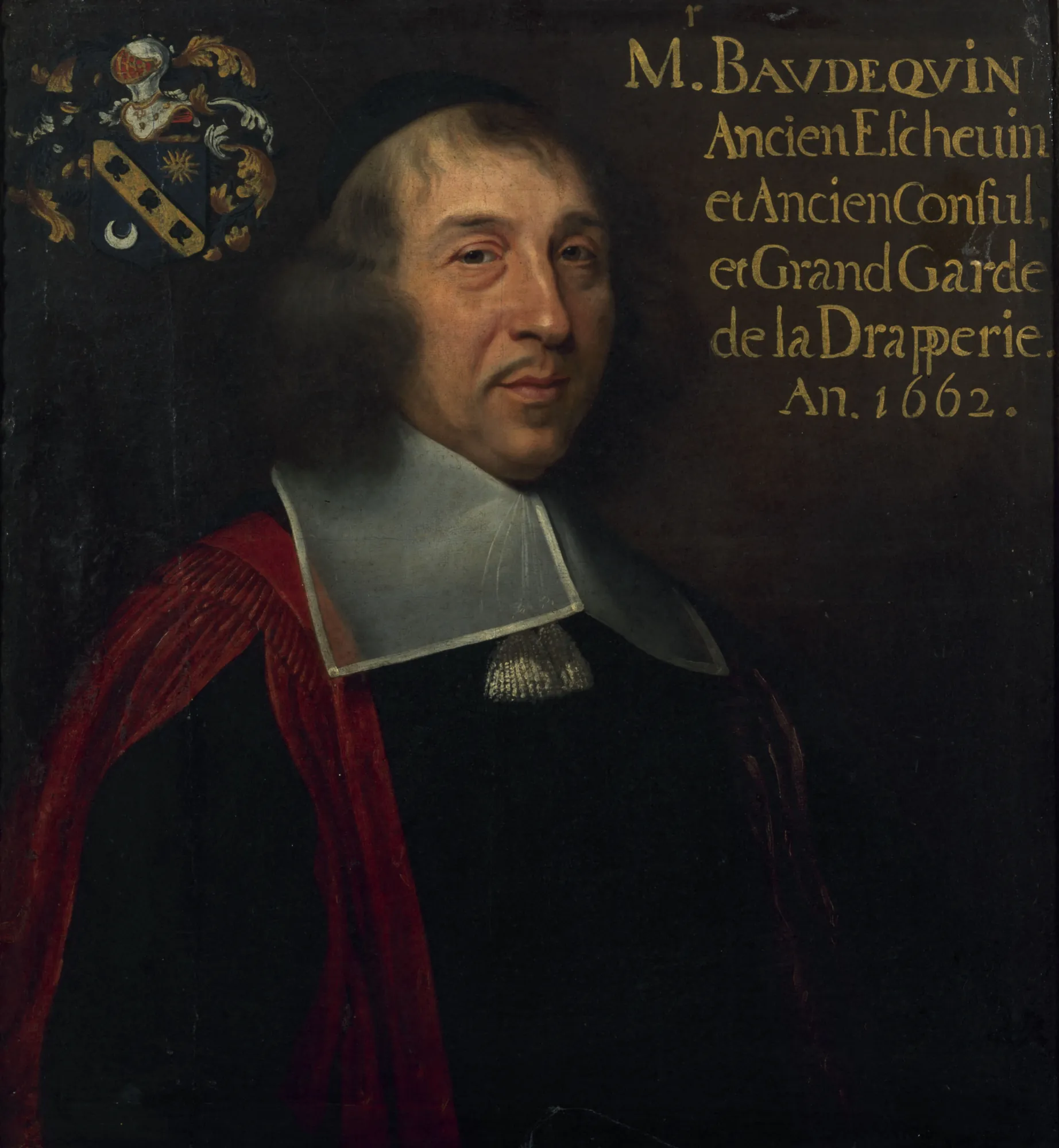 Portrait of Nicolas Baudequin, Alderman of the City of Paris
