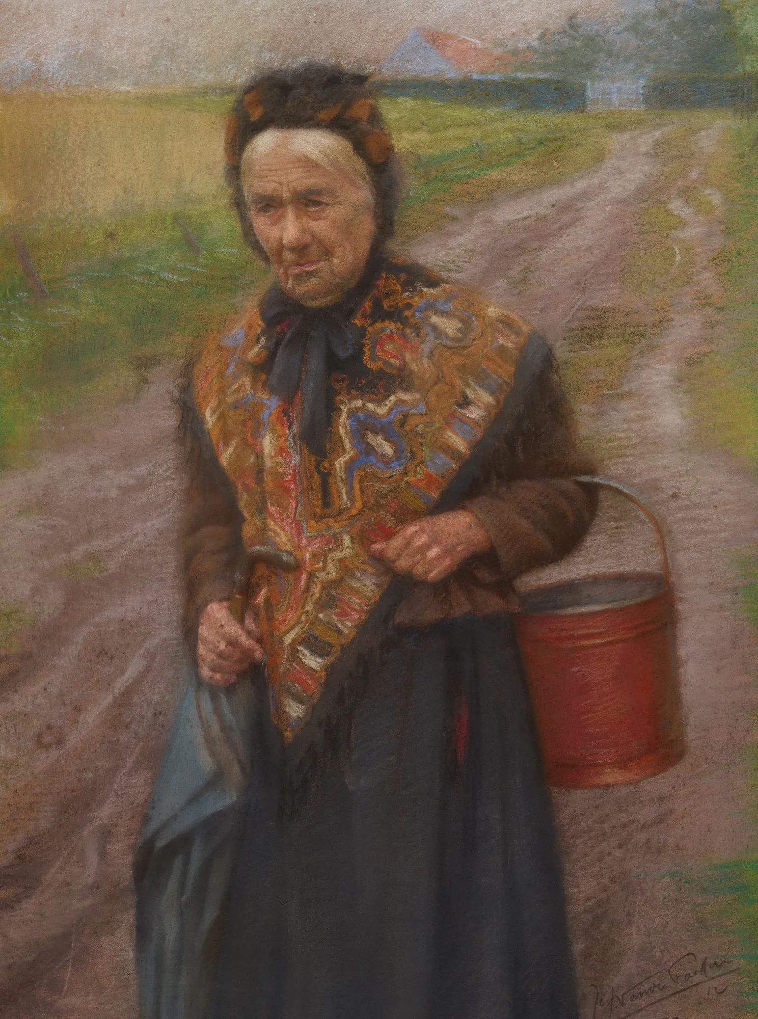 Woman with a Basket