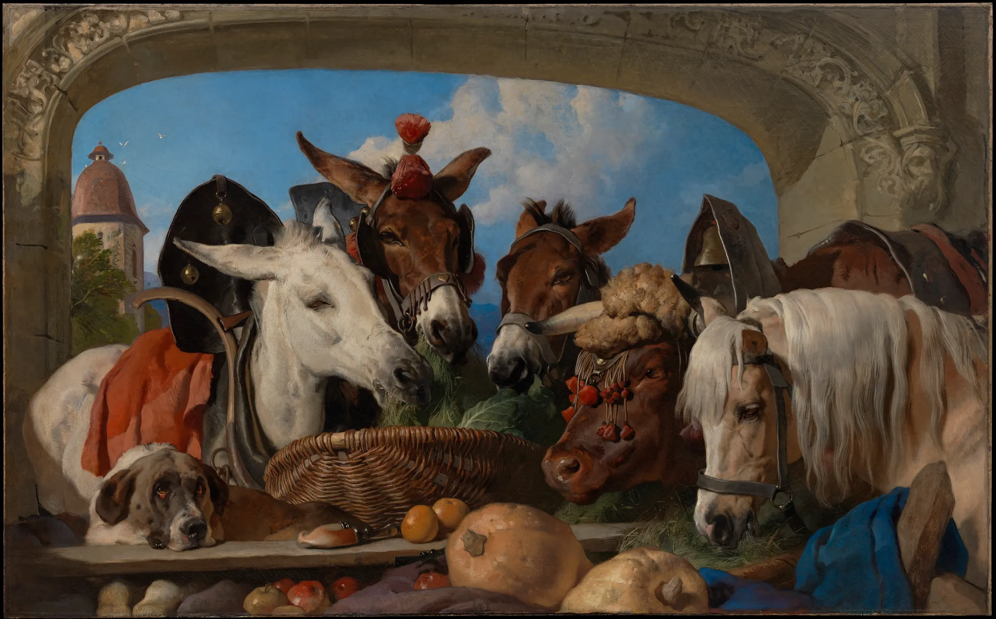 A Group of Animals, Geneva