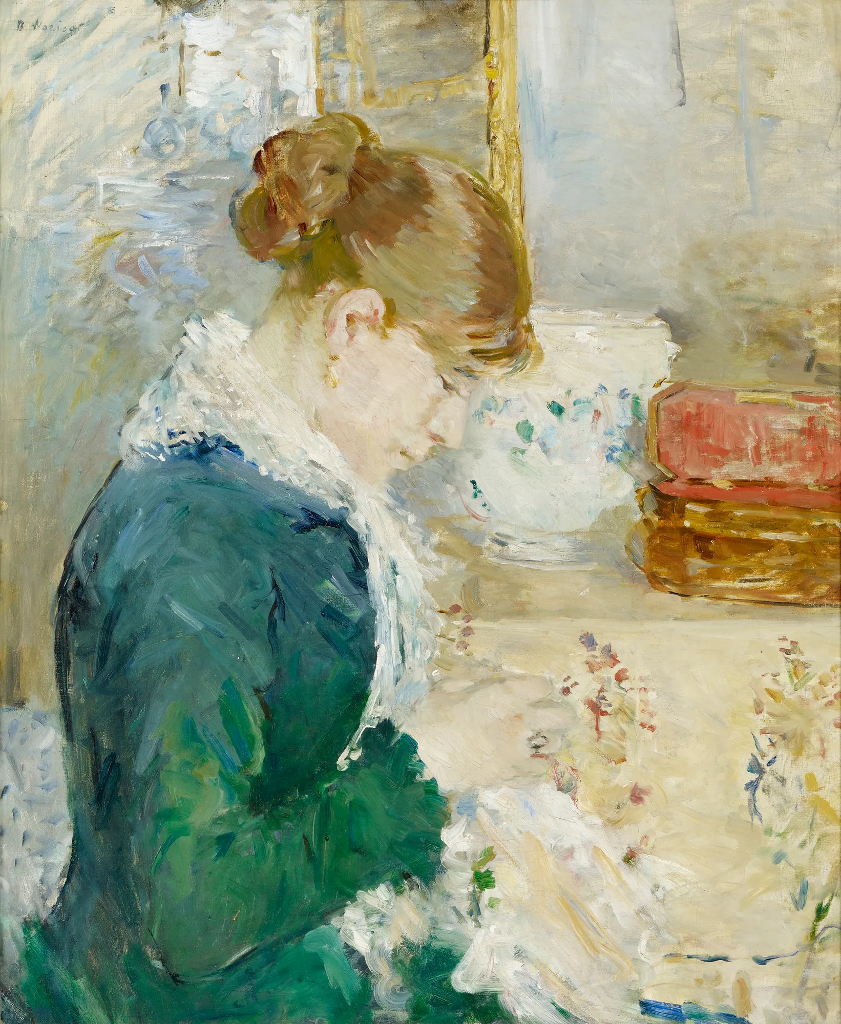 Woman Sewing (Femme cousant)