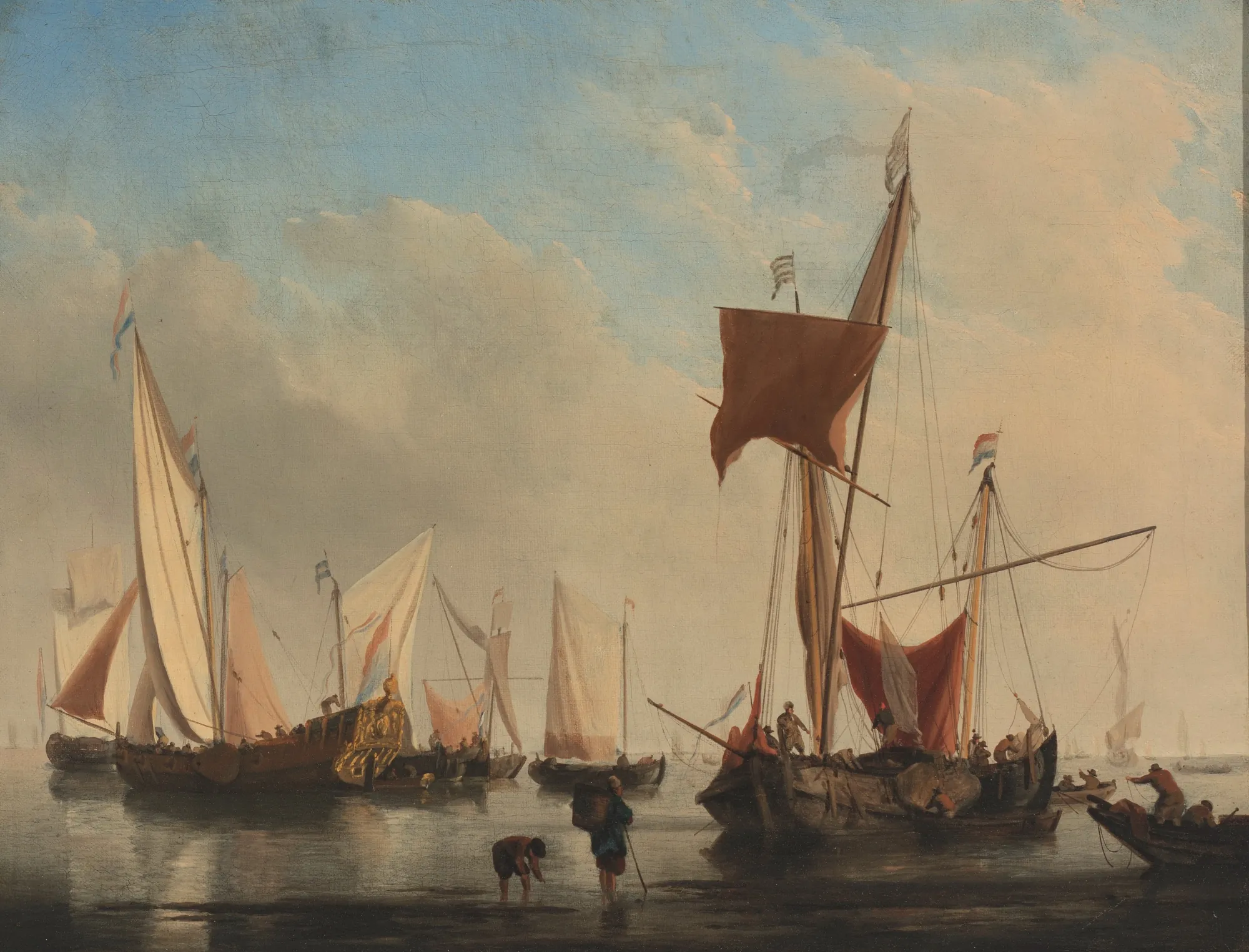 Vessels in a Calm