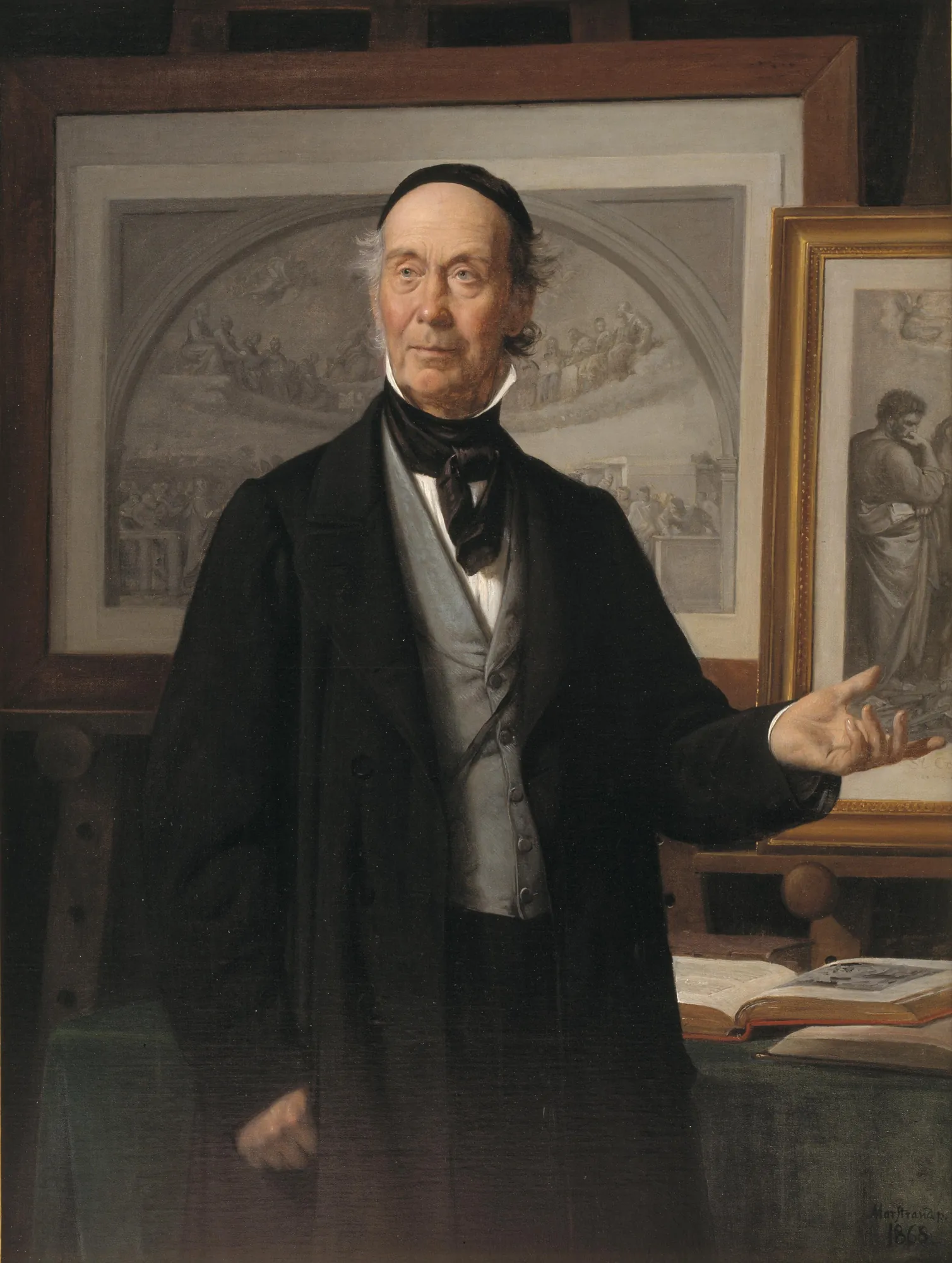 The Art Historian N. L. Høyen