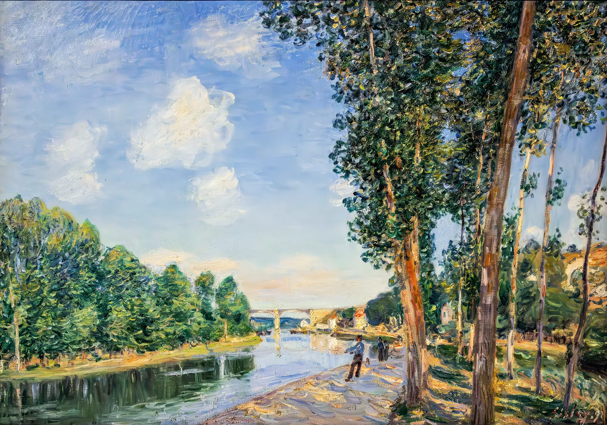 Saint-Mammès. June Sunshine