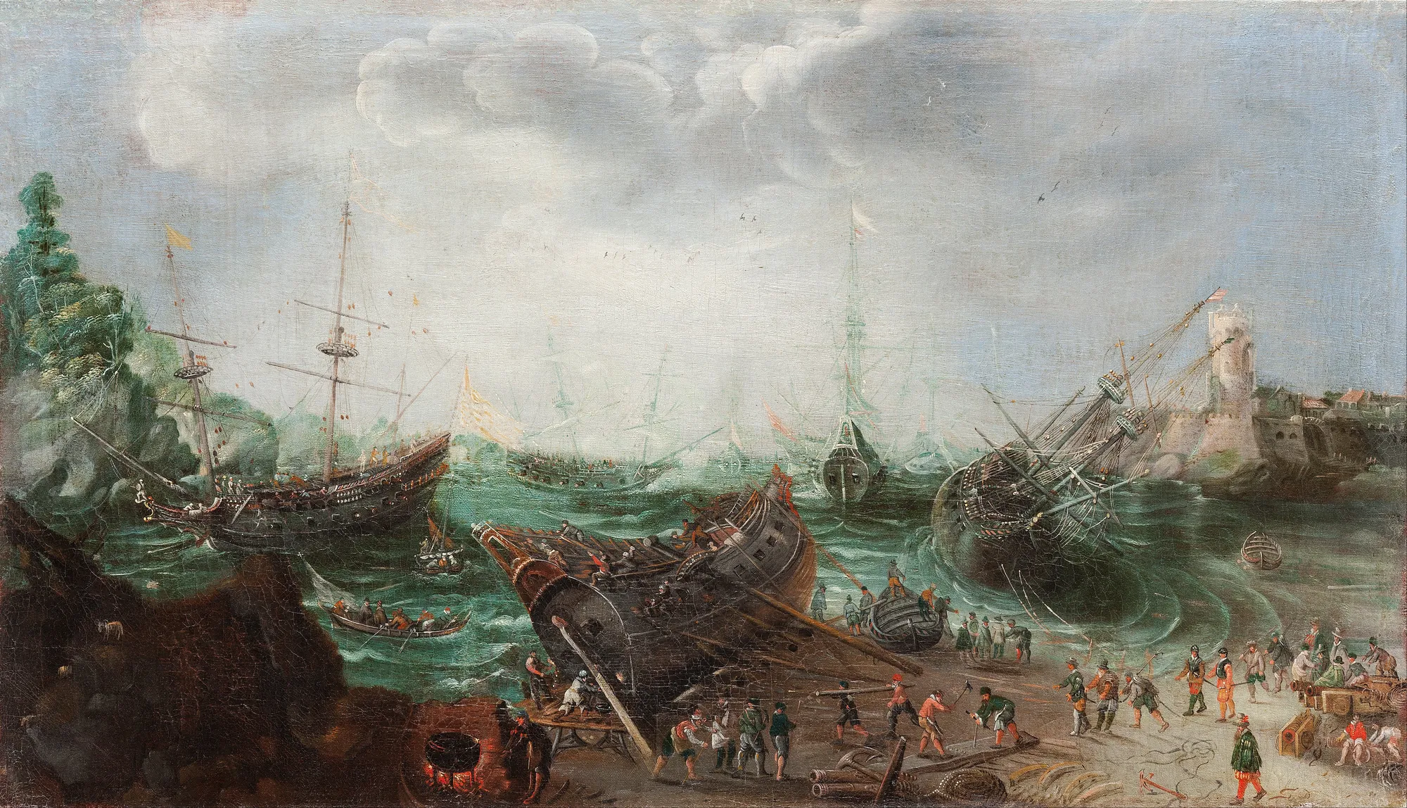 Harbour Scene