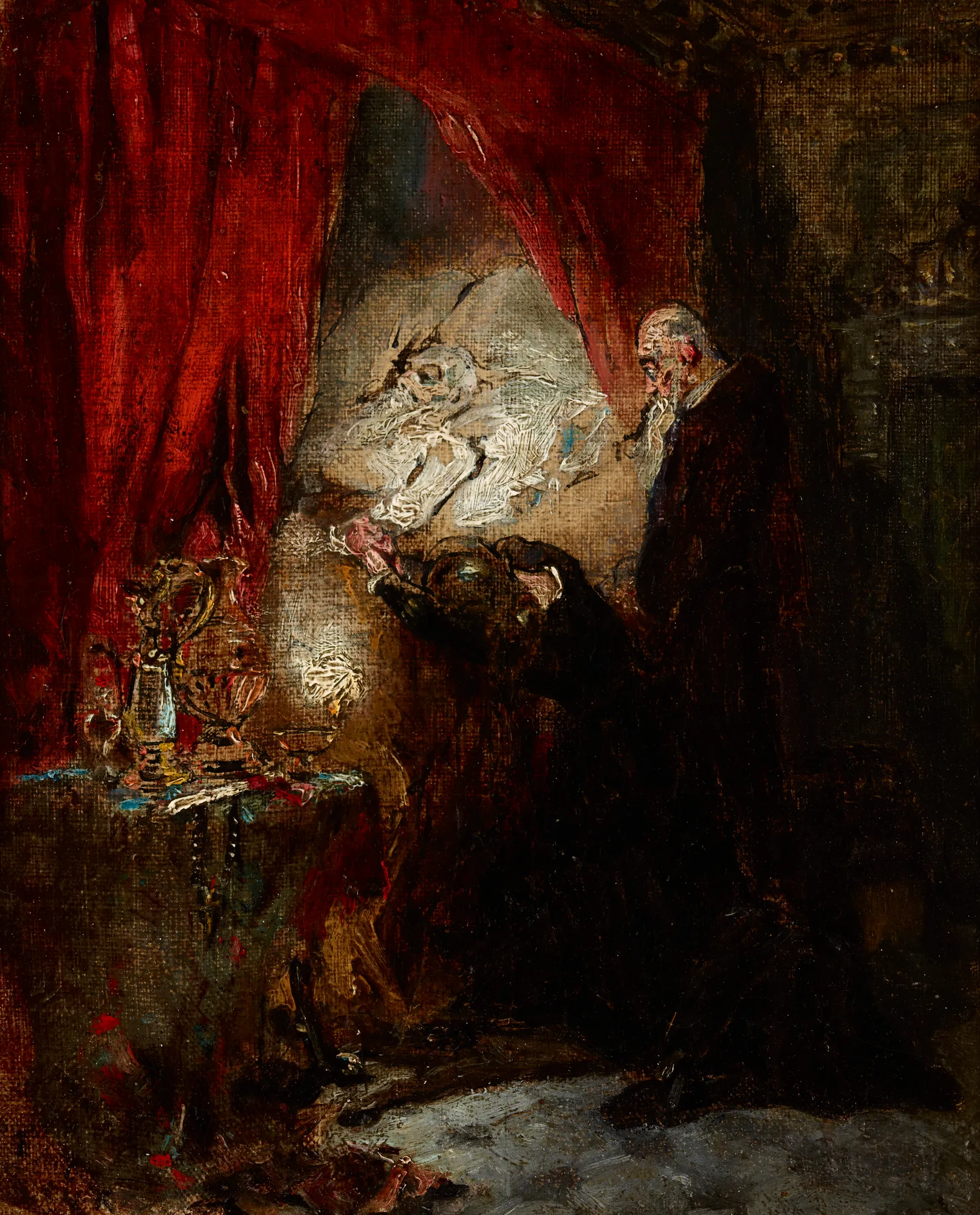 At the Deathbed
